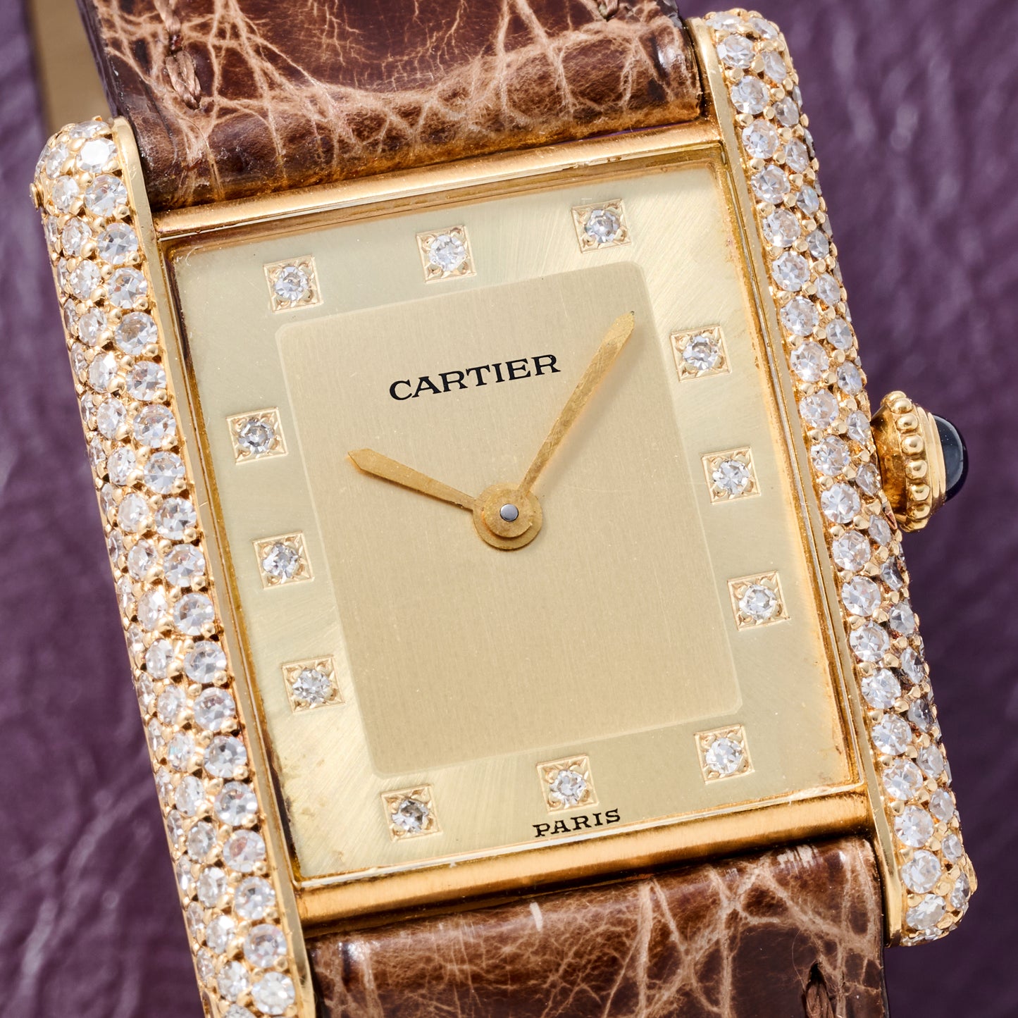 Cartier Tank LC Diamonds