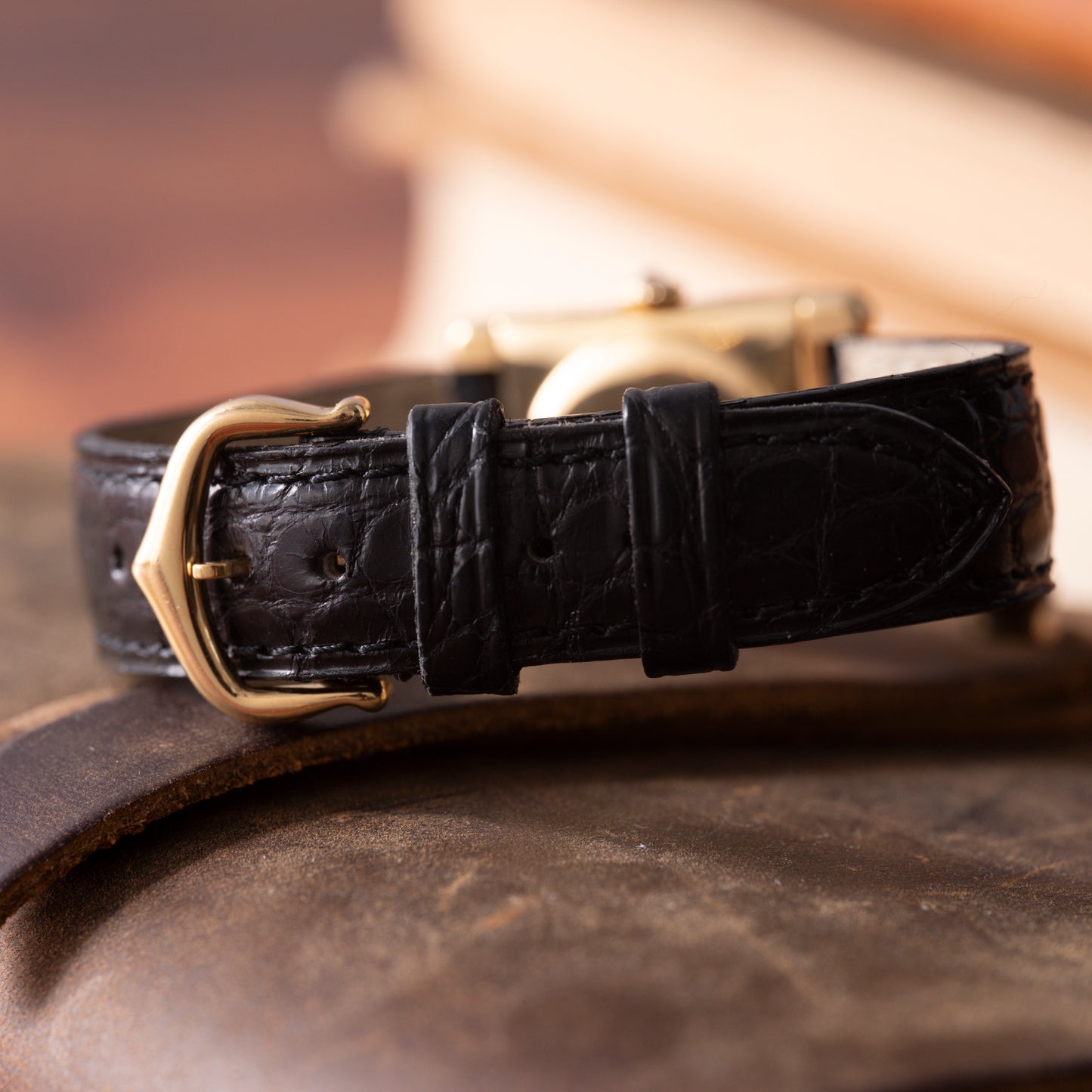 Cartier Tank Onyx and Coral