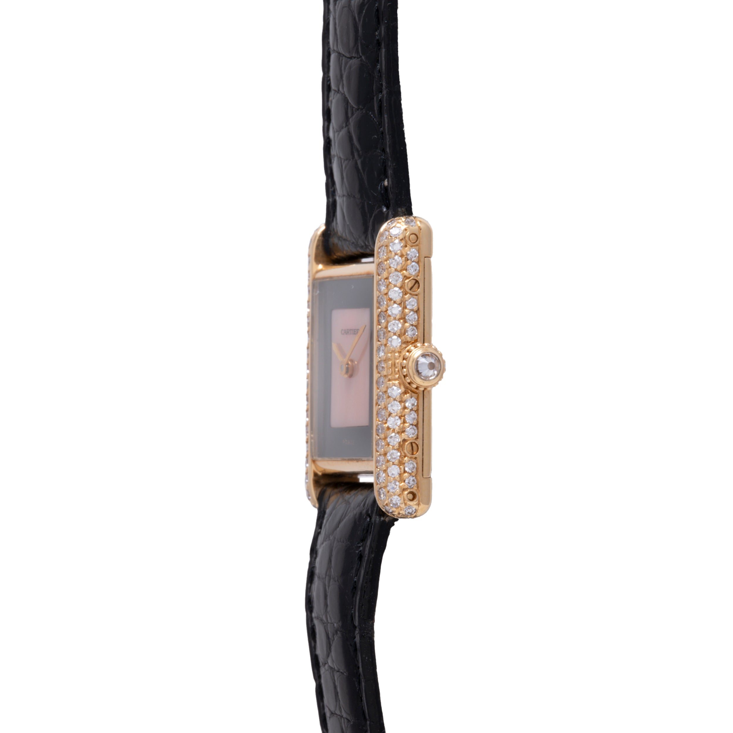 Cartier Tank 'Onyx and Coral' – Analog:Shift
