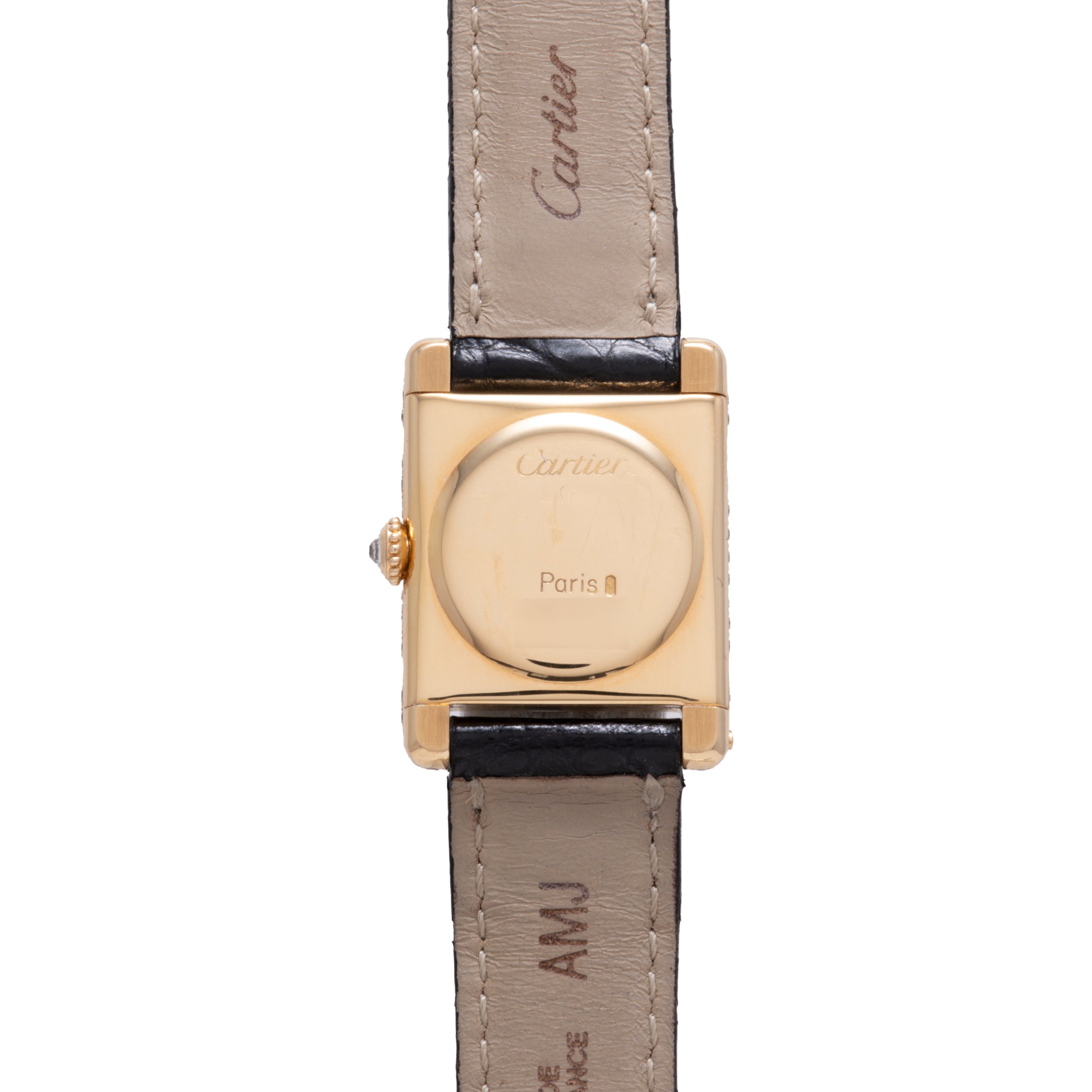 Cartier Tank 'Onyx and Coral' – Analog:Shift