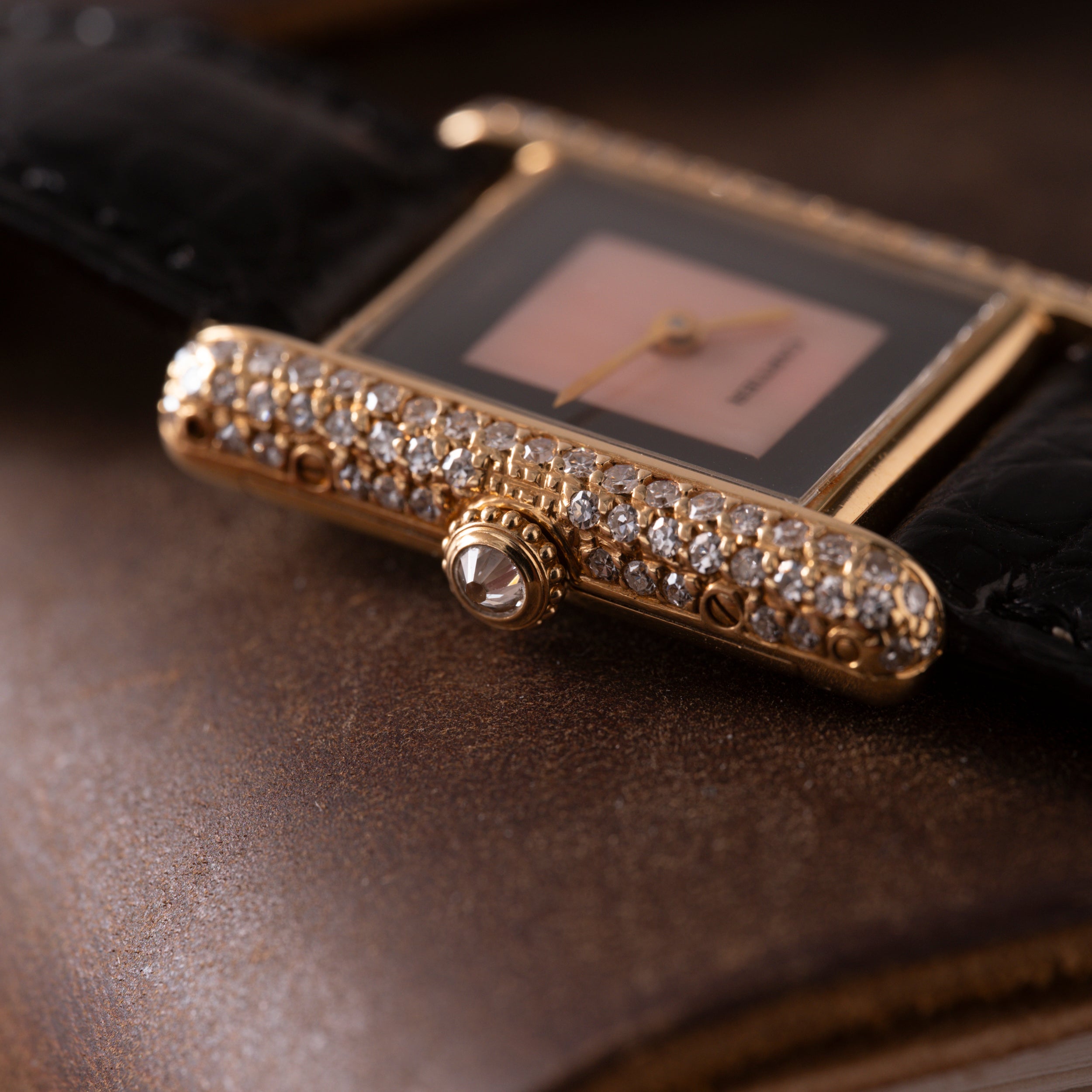 Cartier Tank 'Onyx and Coral' – Analog:Shift