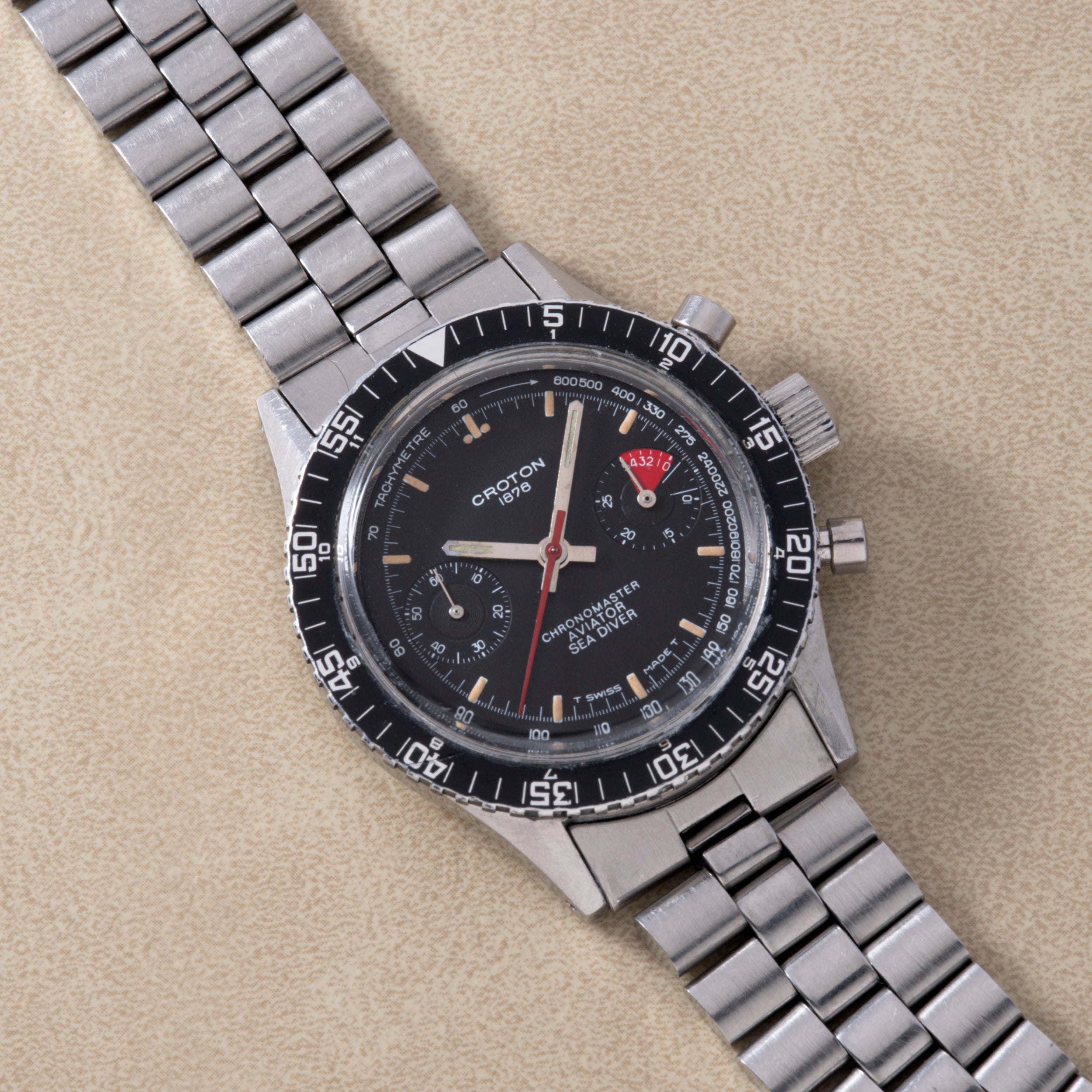 Croton Chronomaster Aviator Sea Diver – Analog:Shift