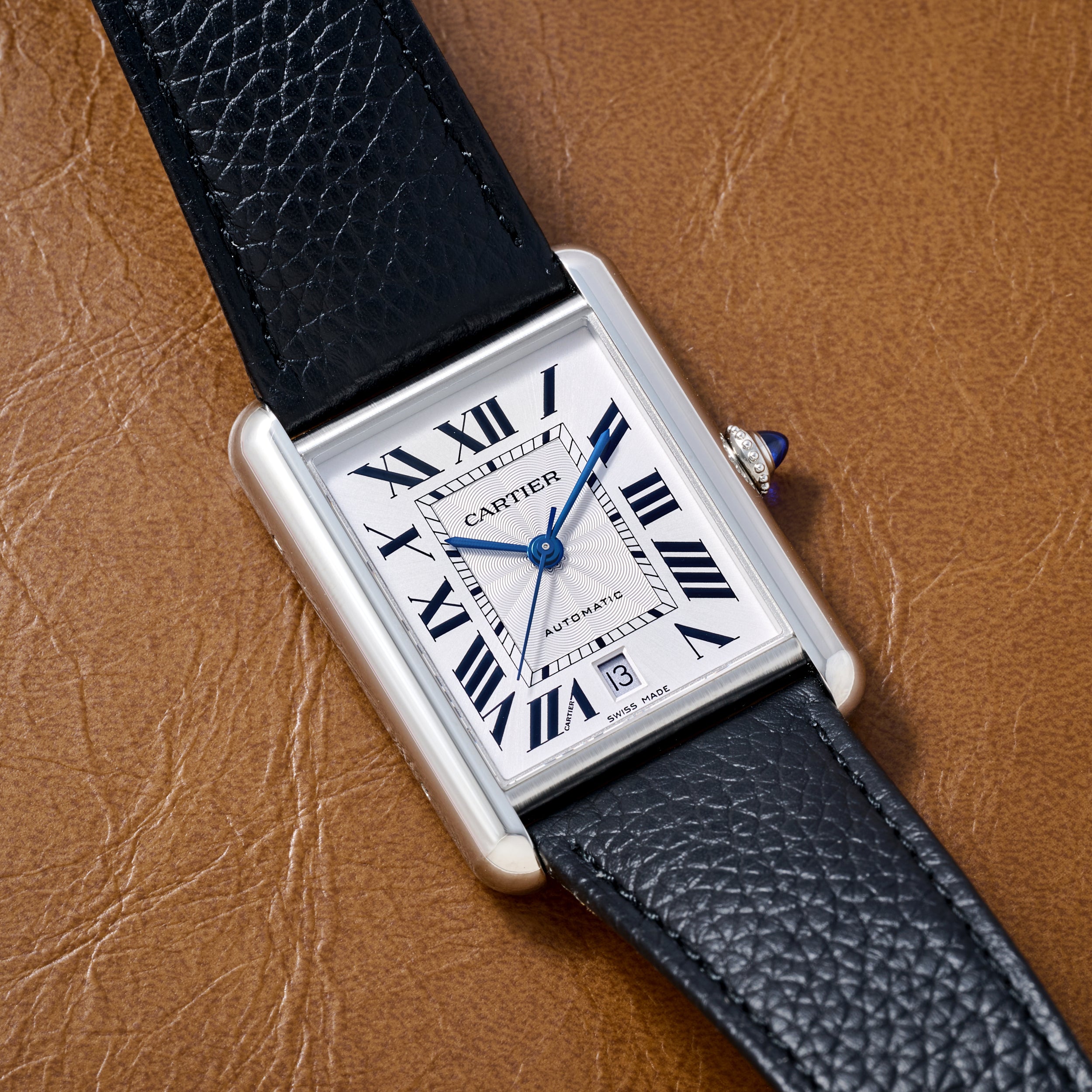 Cartier　タンク Cartier Tank Must De Cartier w/Black 