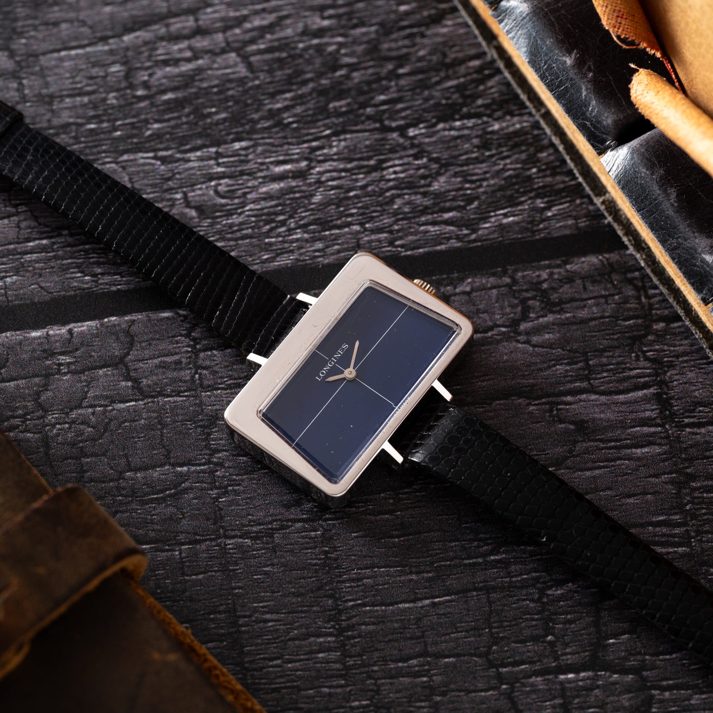 Longines Rectangle by Serge Manzon