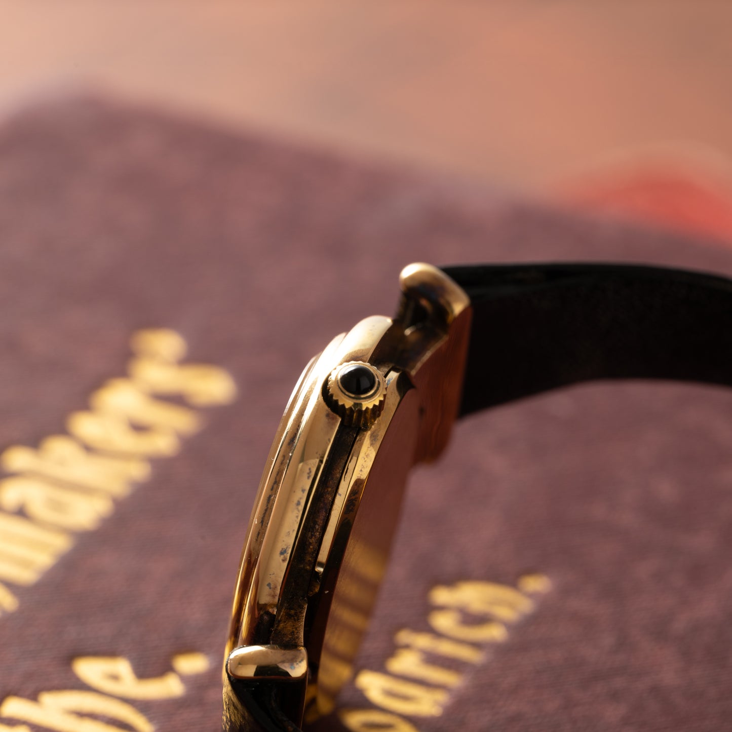 Omega DeVille 'Ellipse' Vermeil