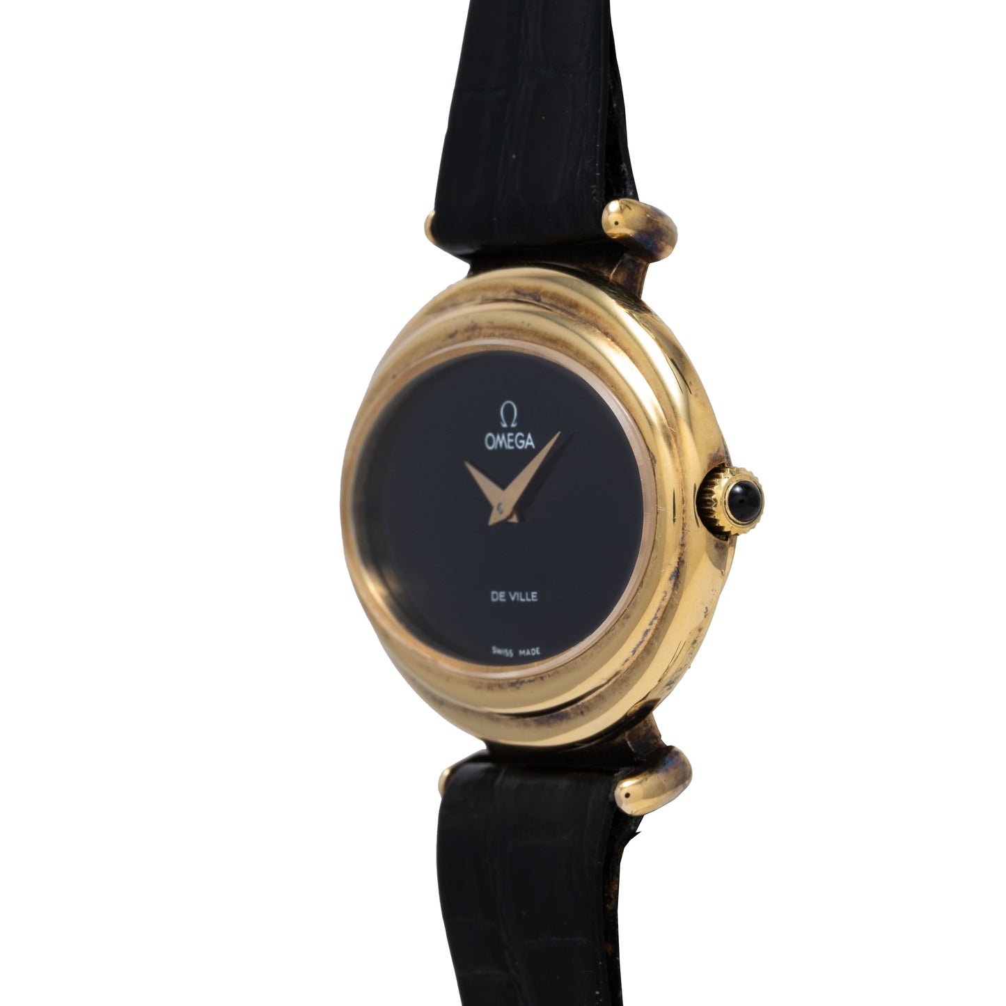 Omega DeVille 'Ellipse' Vermeil