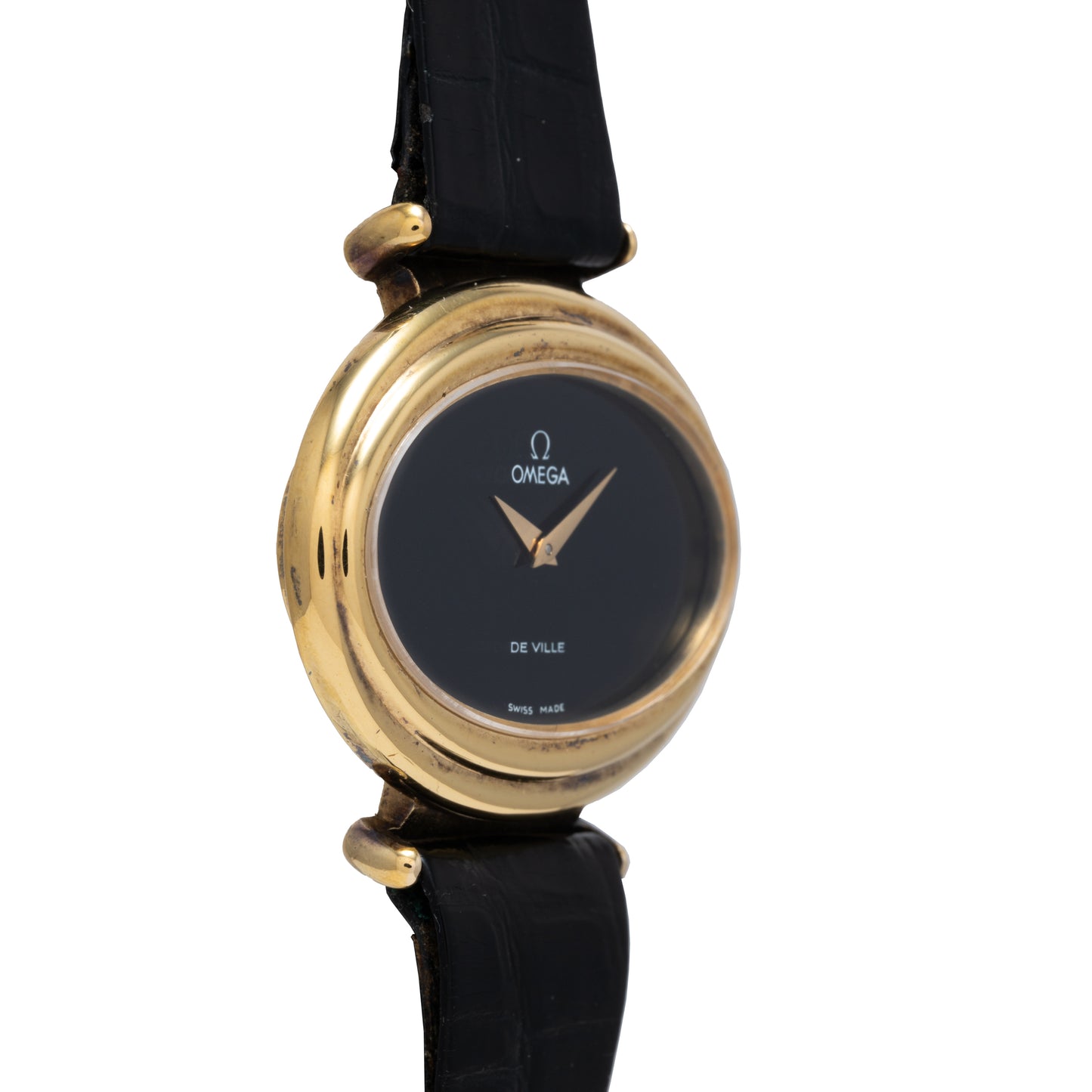 Omega DeVille 'Ellipse' Vermeil