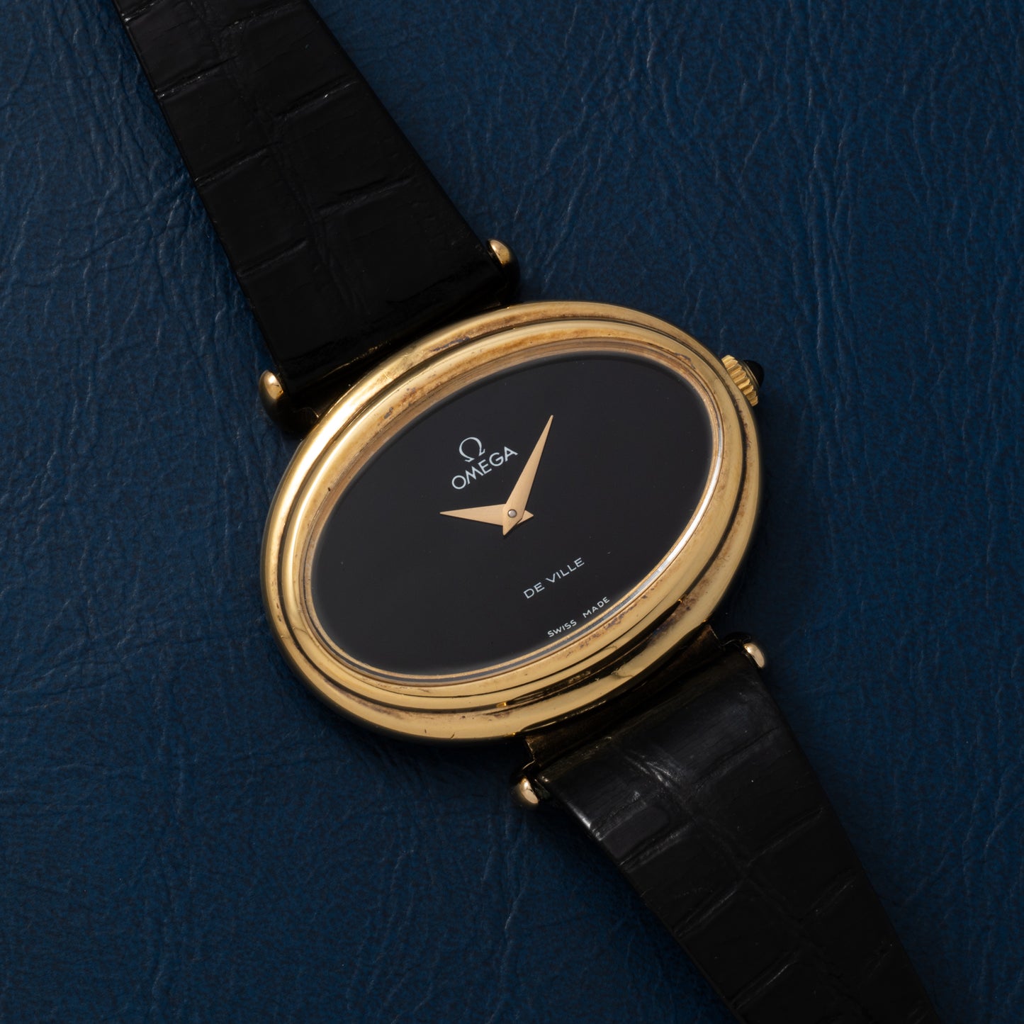 Omega DeVille 'Ellipse' Vermeil