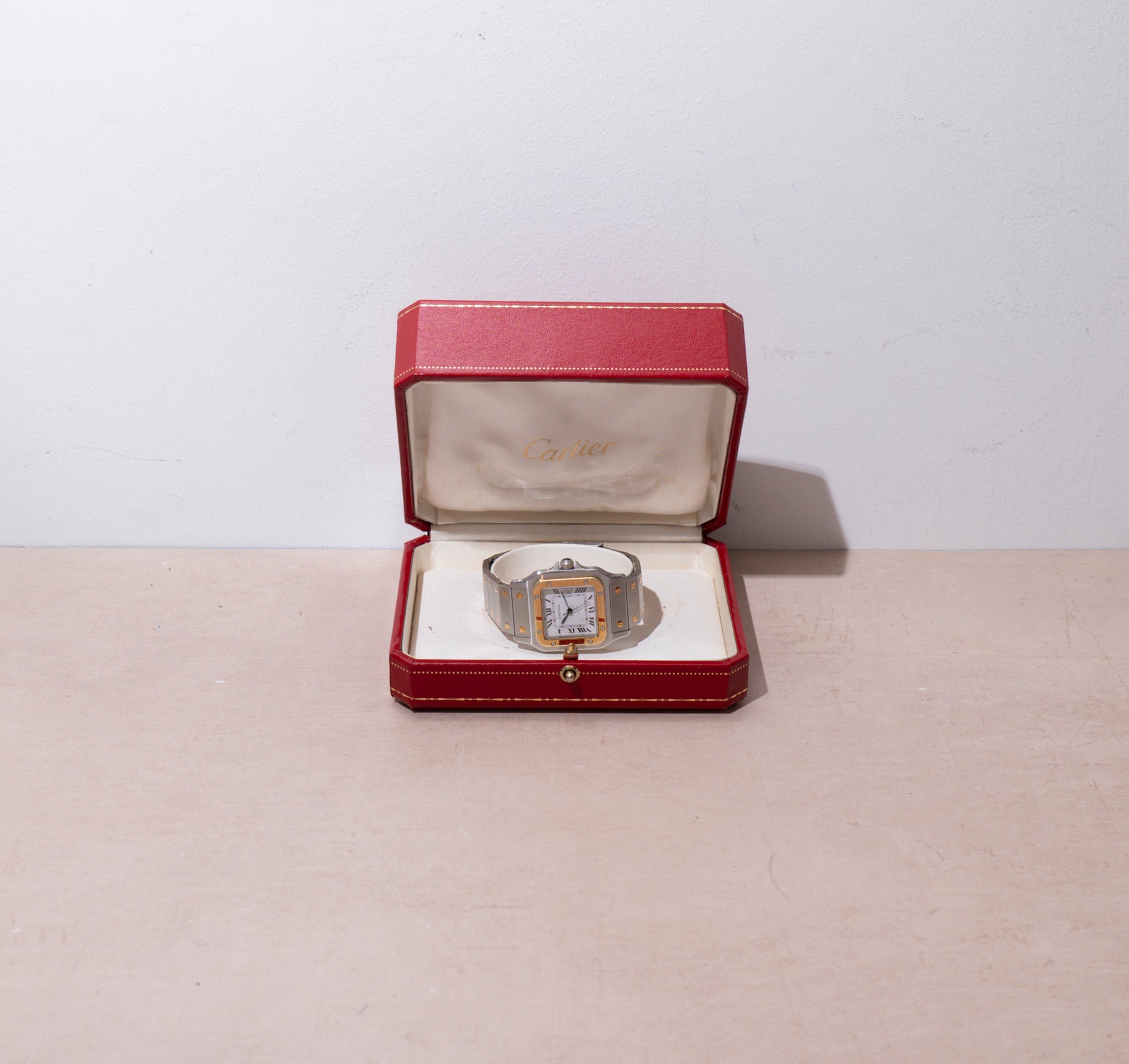 Cartier Santos Carrée Two-Tone – Analog:Shift