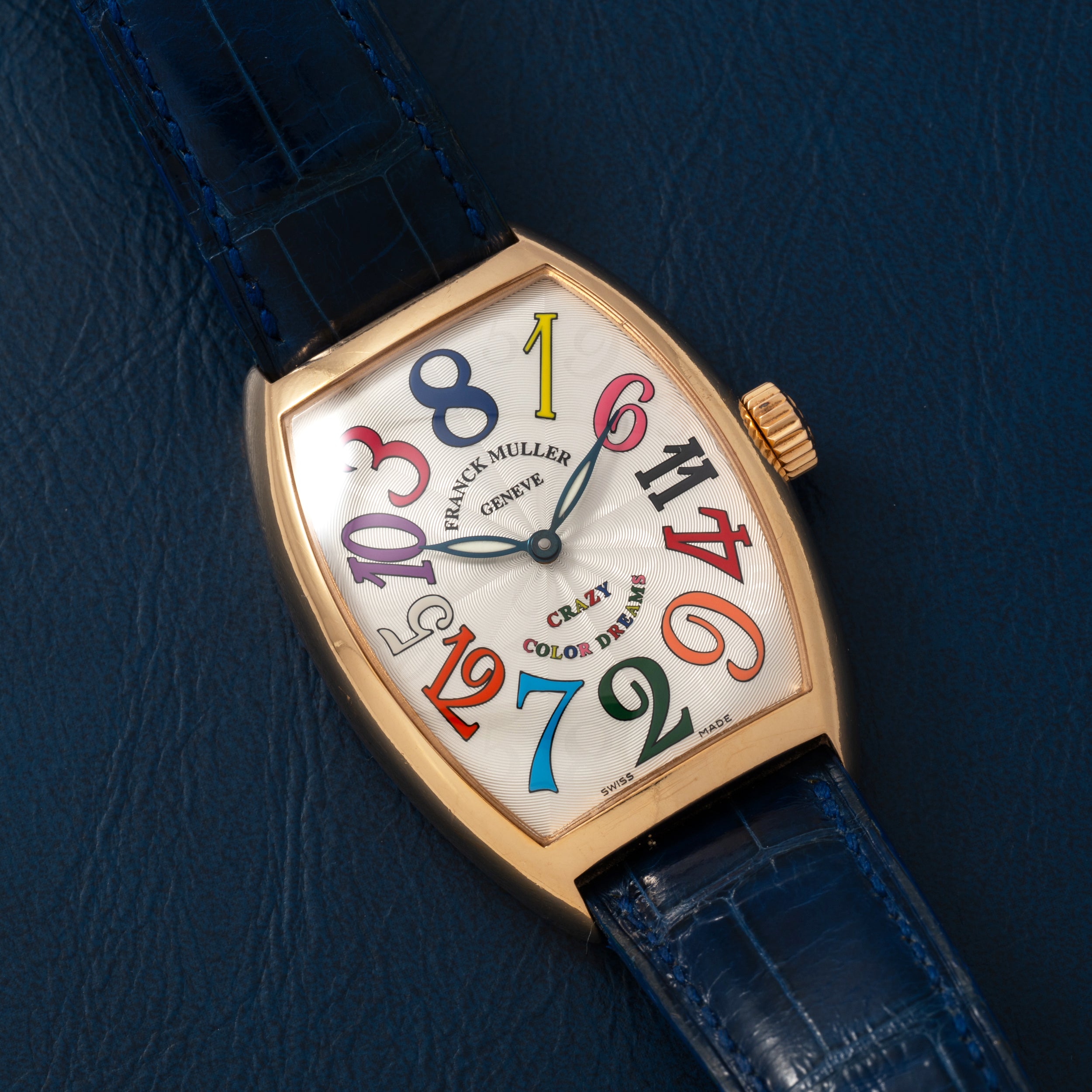 Franck Muller Cintrée Curvex 'Crazy Hours' Color Dreams – Analog:Shift