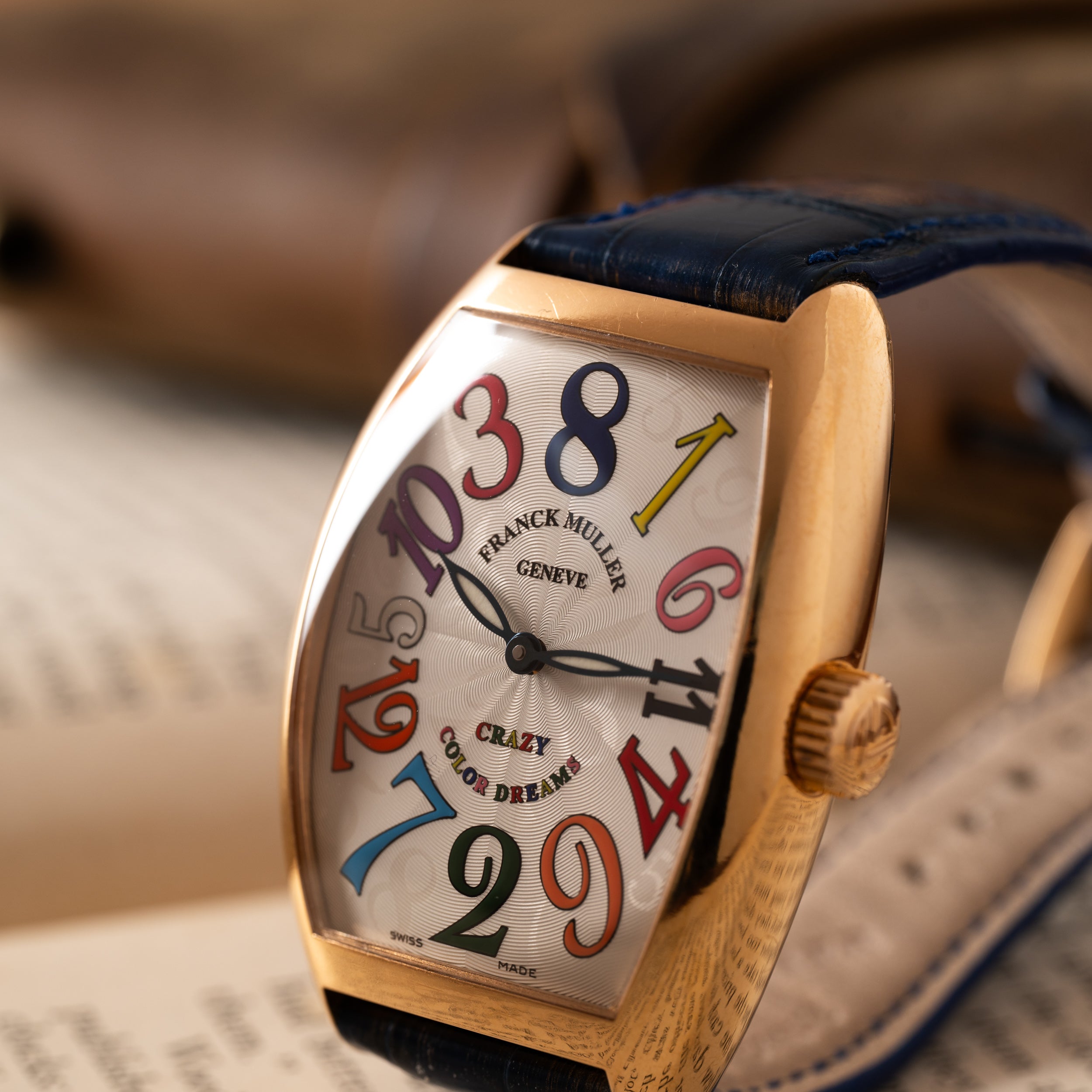 Franck Muller Cintrée Curvex 'Crazy Hours' Color Dreams – Analog:Shift