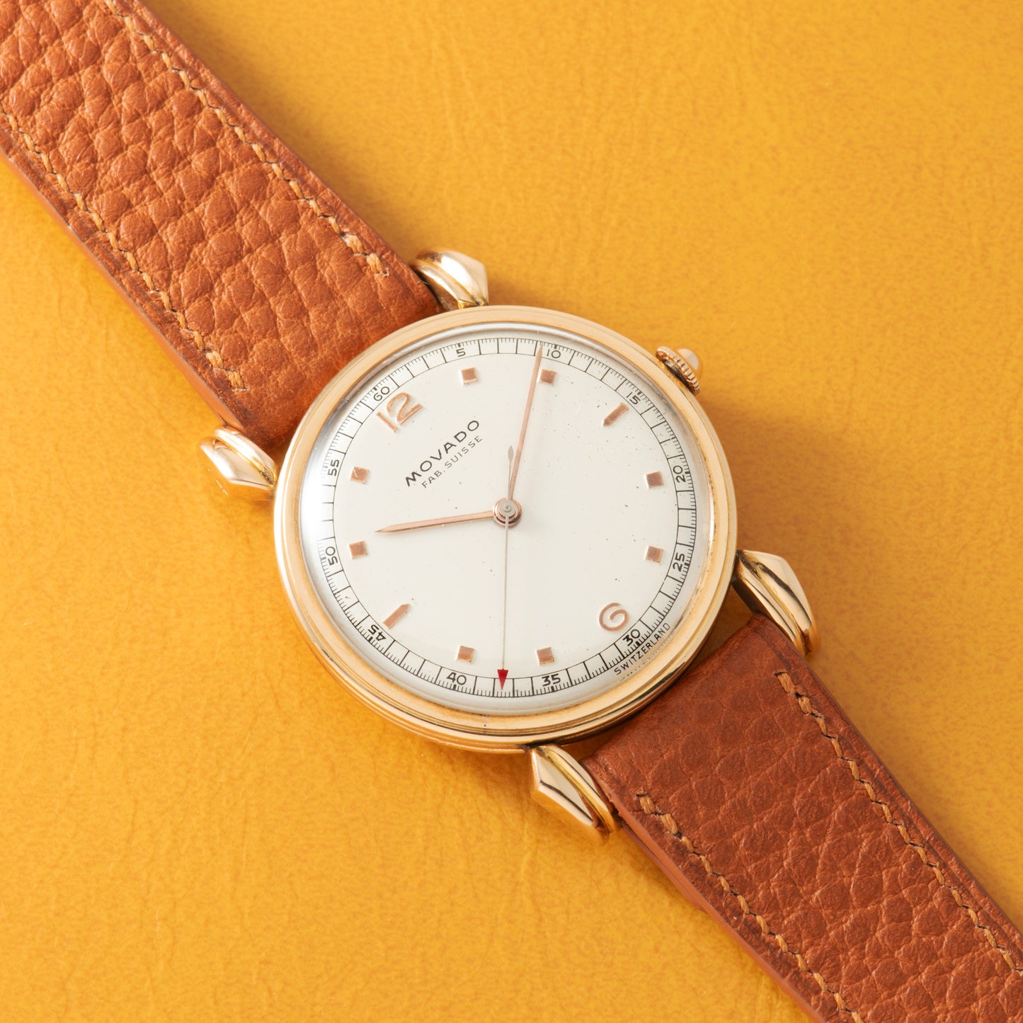 Movado 'Claw Lug' Dress Watch
