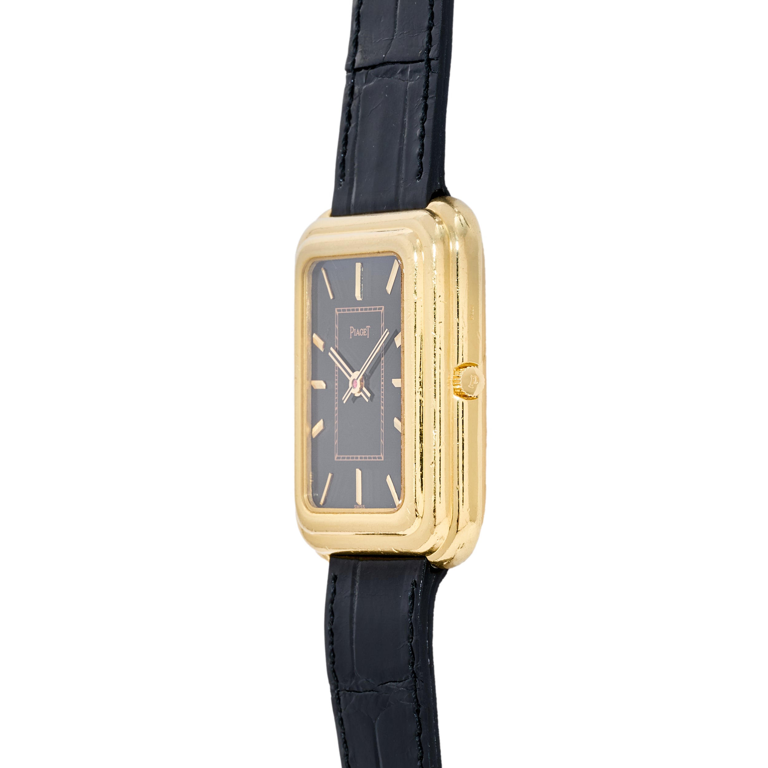 コ*ン様 Piaget タナグラYGｘ革 シャンパン文字盤　17243 Piaget Jumbo 'Beta 21' – Analog:Shift