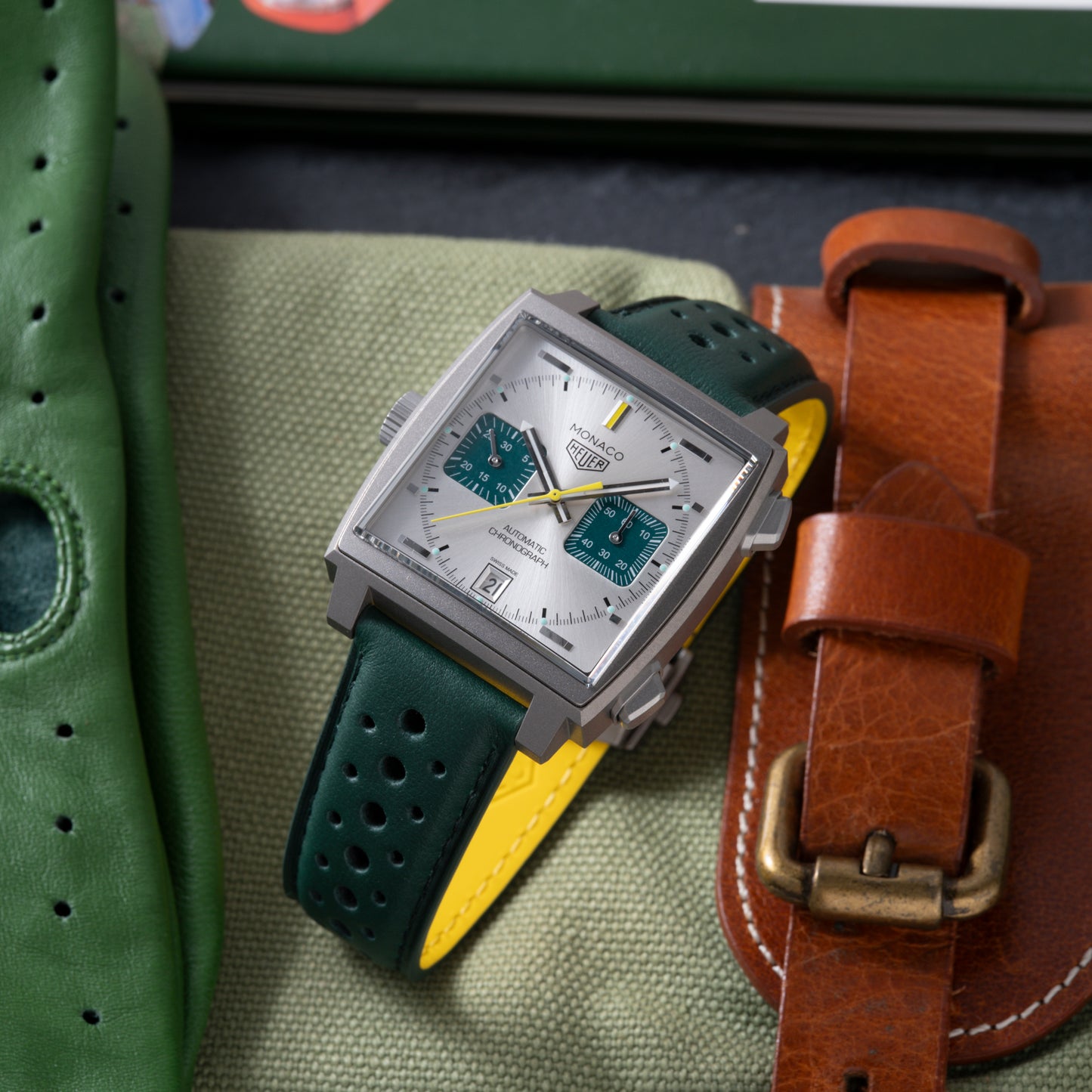 TAG Heuer Monaco Chronograph 'Racing Green' Limited Edition