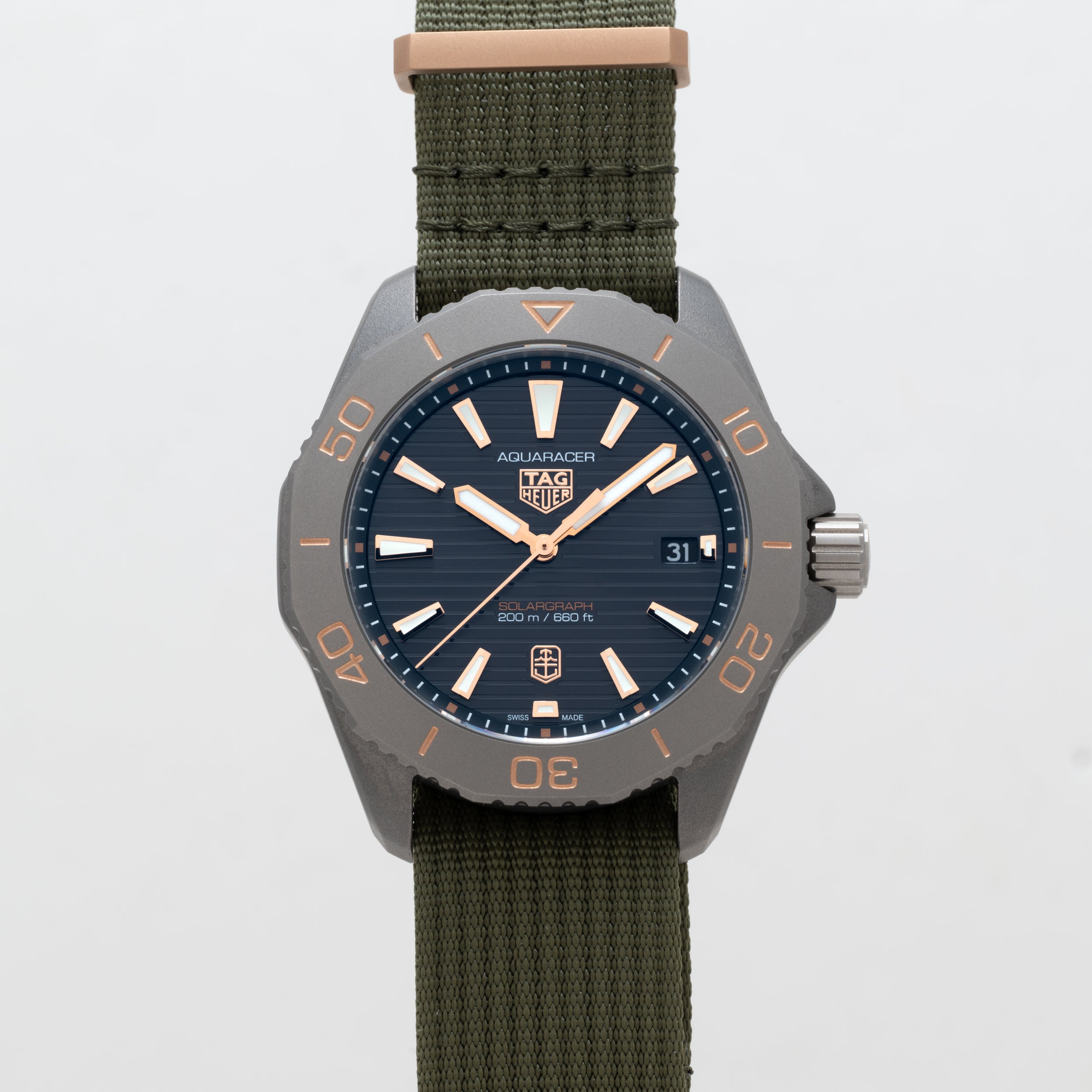 TAG Heuer X Time+Tide Aquaracer 200M Solargraph Sundowner – Analog TAG Heuer X Time+Tide Aquaracer 200M Solargraph Sundowner – Analog