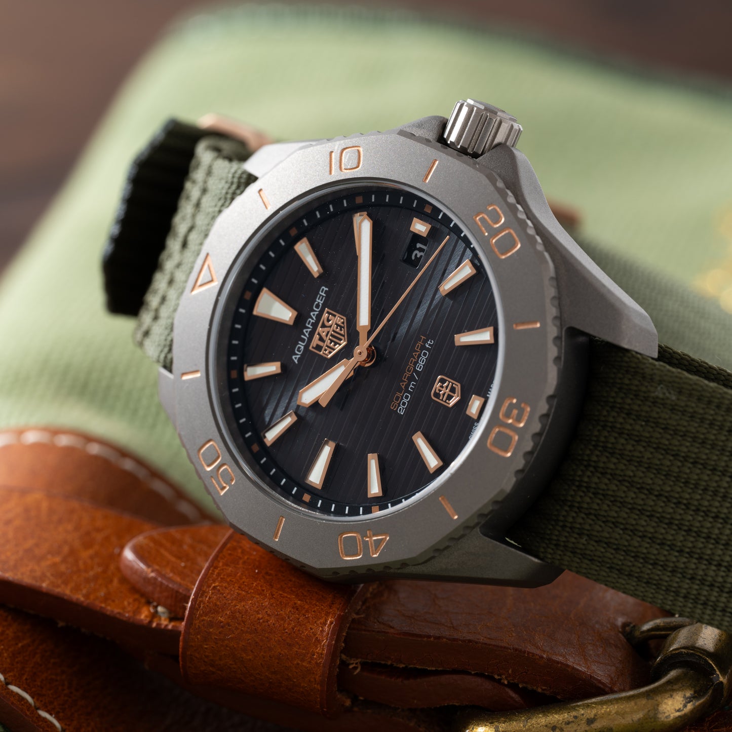 TAG Heuer X Time+Tide Aquaracer 200M Solargraph Sundowner