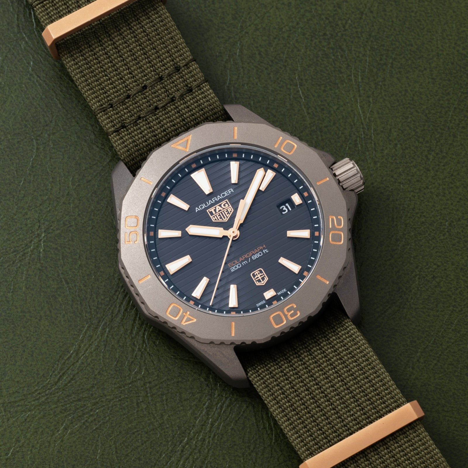 TAG Heuer X Time+Tide Aquaracer 200M Solargraph Sundowner
