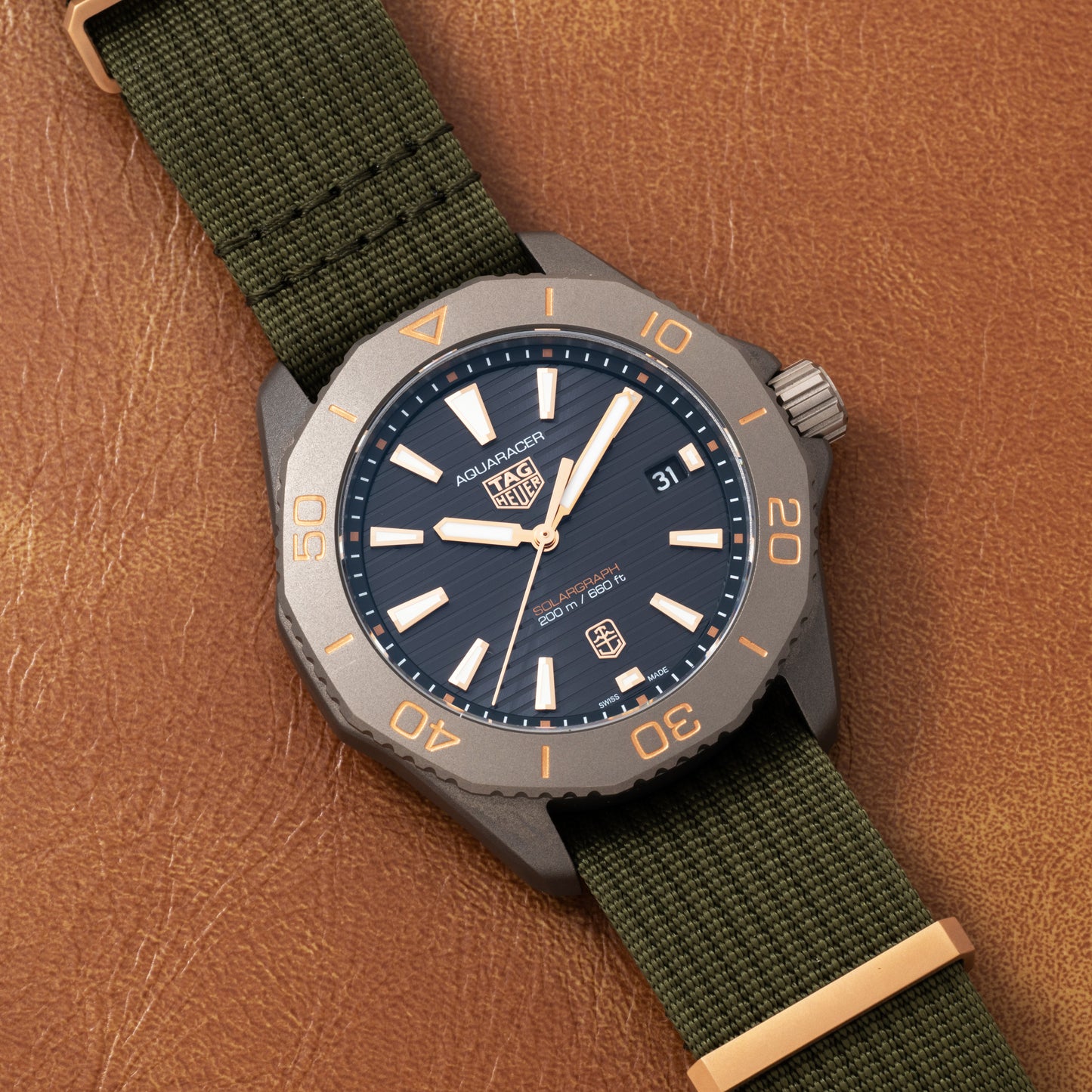 TAG Heuer X Time+Tide Aquaracer 200M Solargraph Sundowner