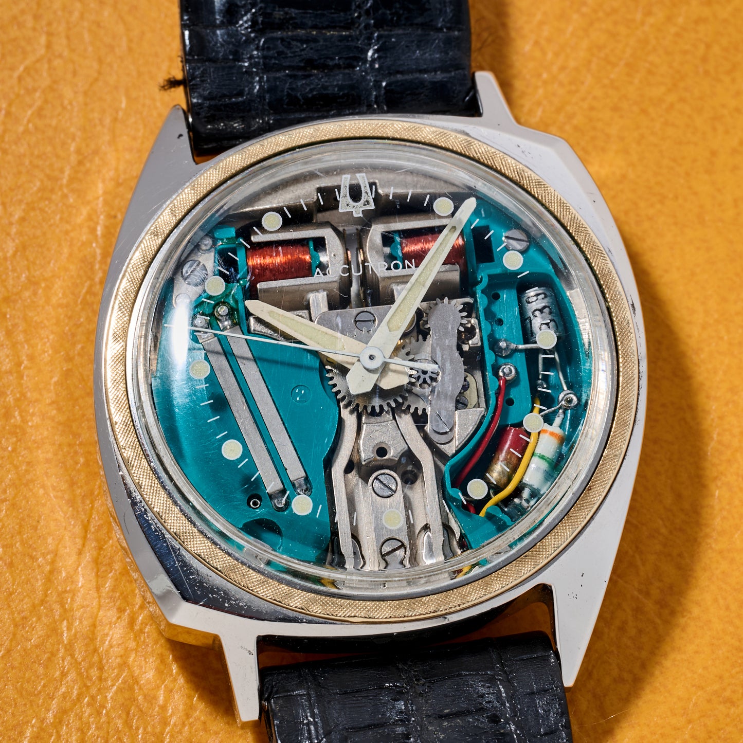 Bulova Accutron Spaceview 'Floppy Football'