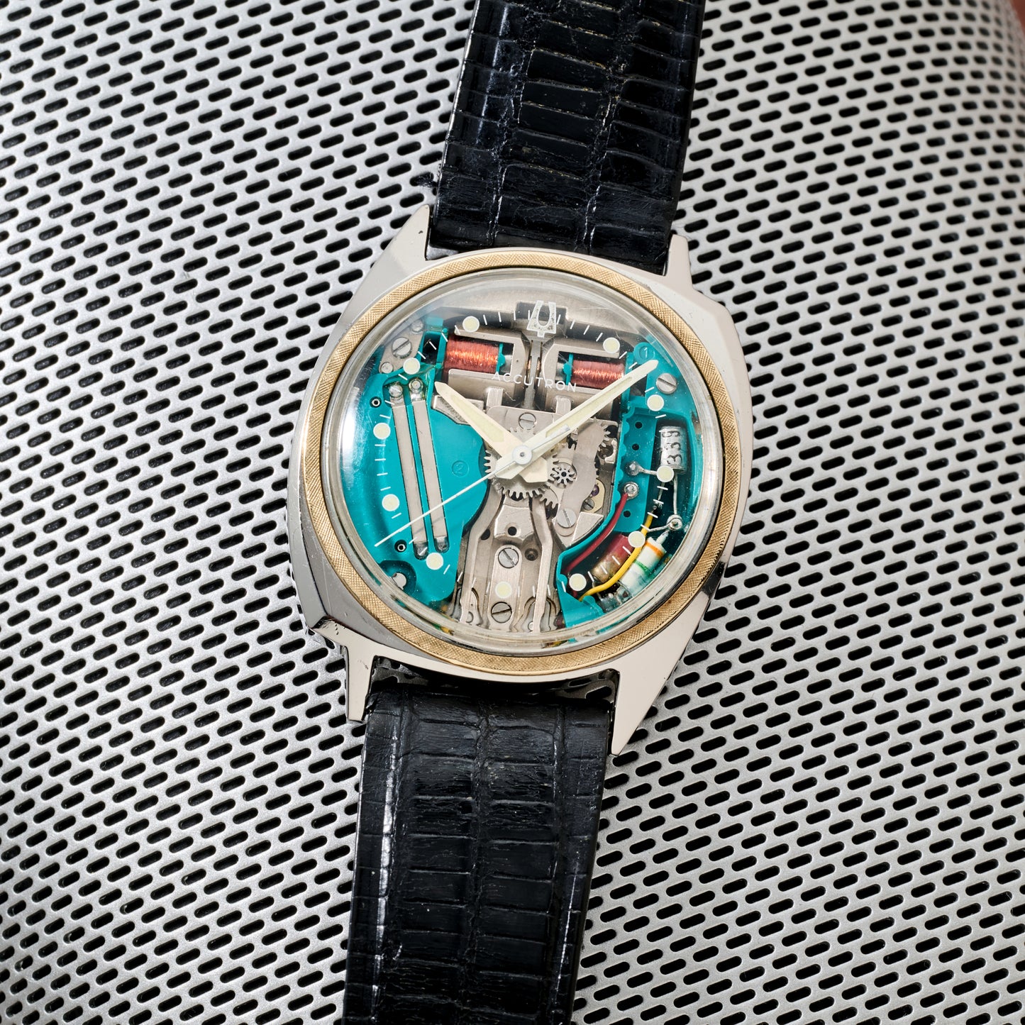 Bulova Accutron Spaceview 'Floppy Football'