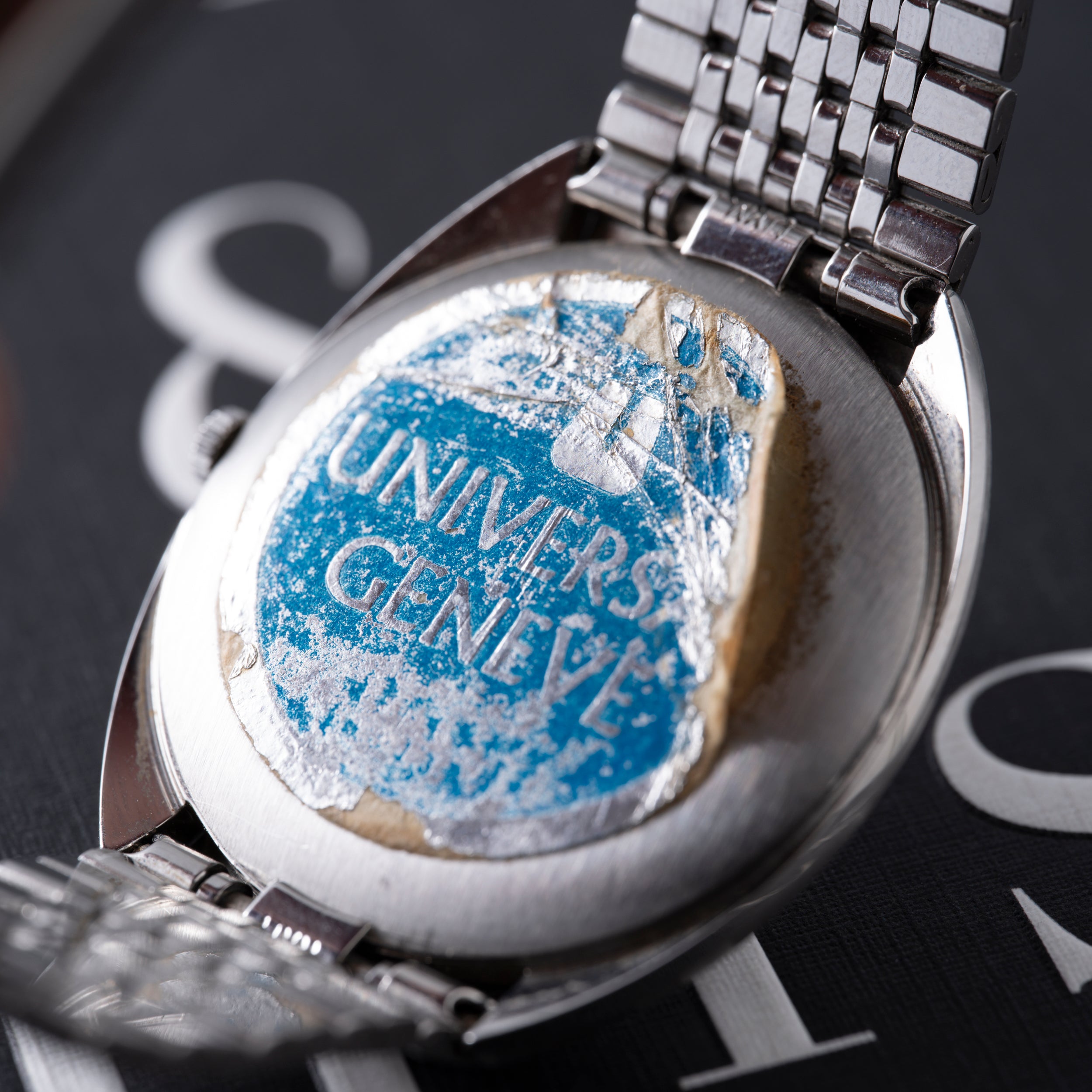 UNIVERSAL GENEVE WHITE SHADOW 自動巻　稼働　好調 Universal Genève White Shadow – Analog:Shift