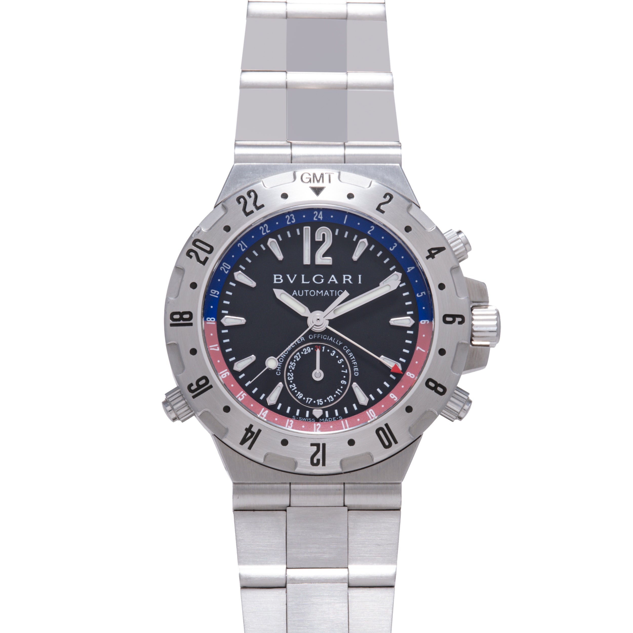 Bulgari Diagono Scuba GMT – Analog:Shift