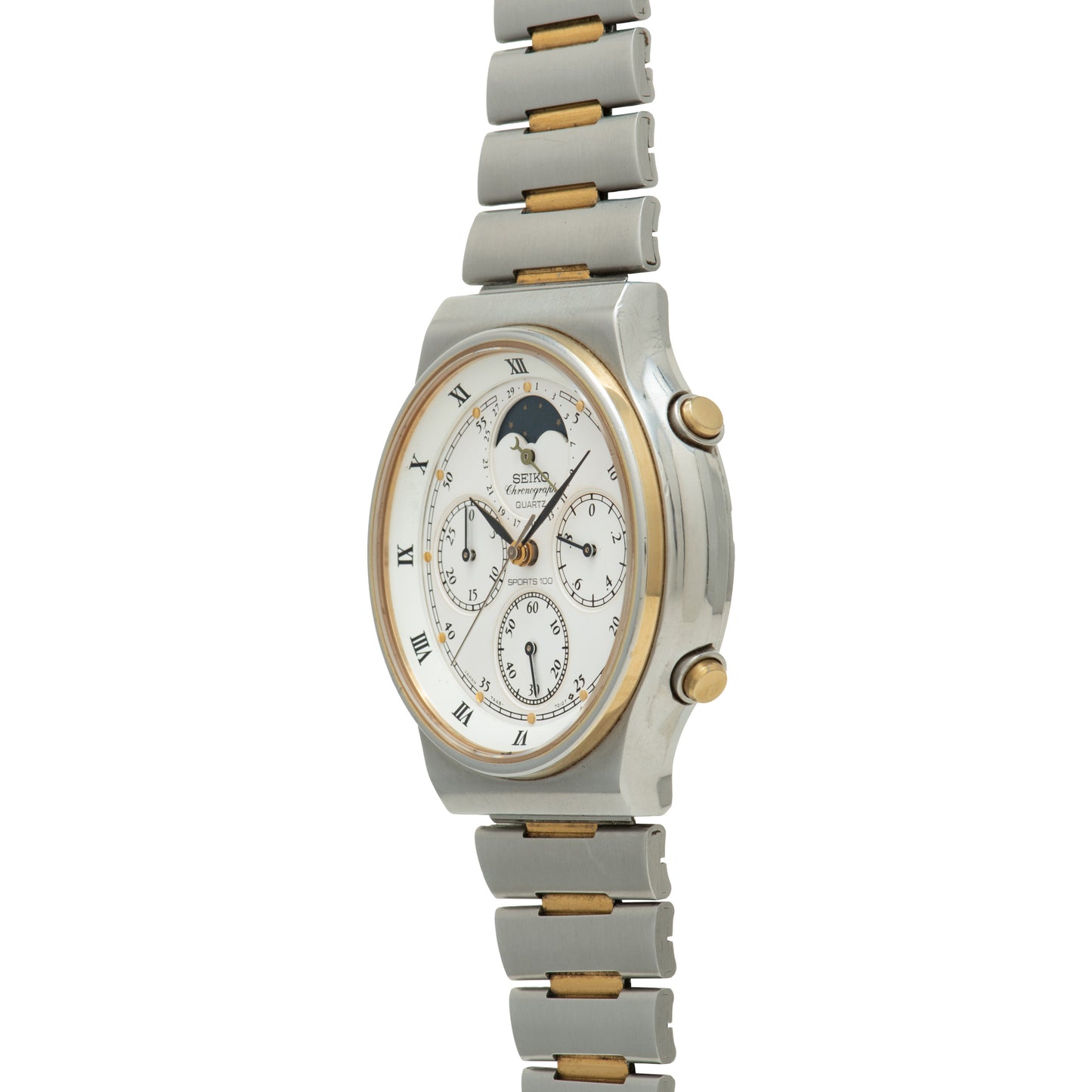 Seiko Quartz Chronograph Moonphase