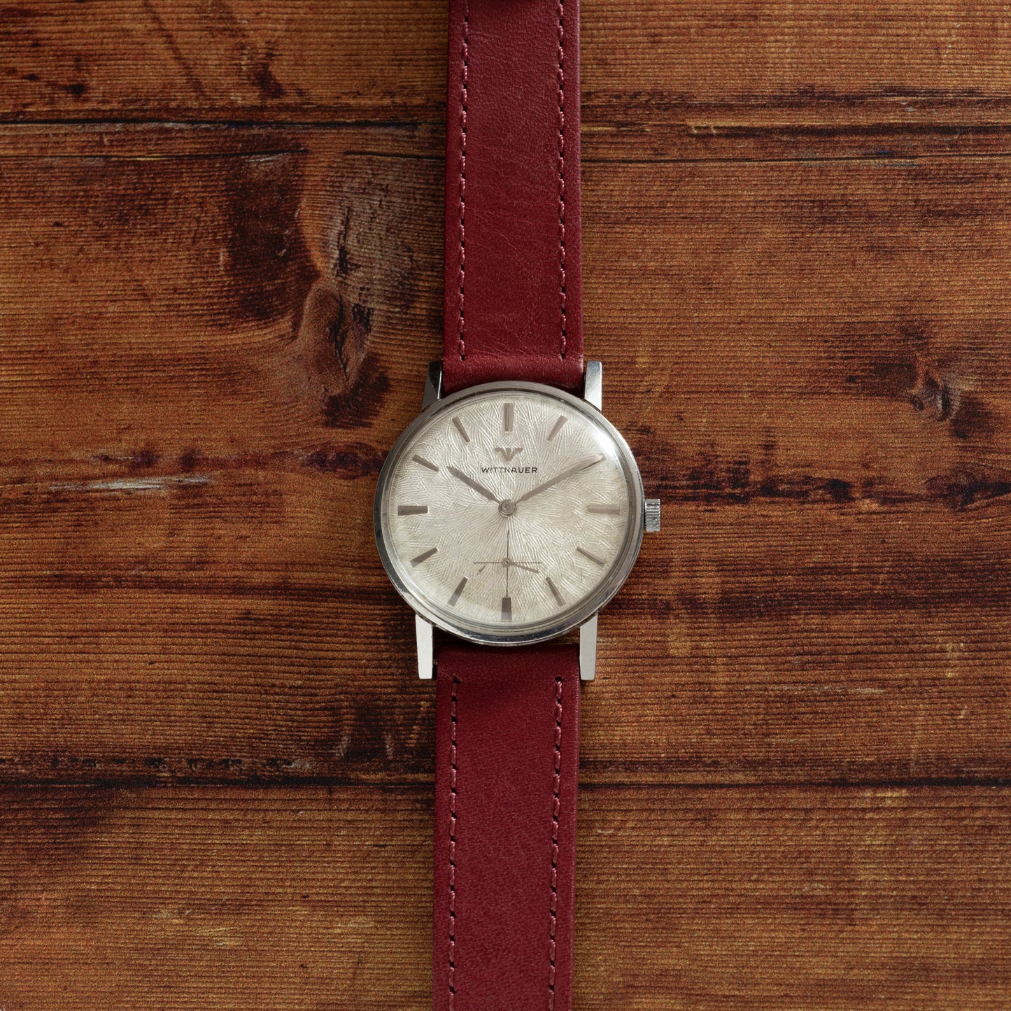 Wittnauer 'Textured Dial' Dress Watch