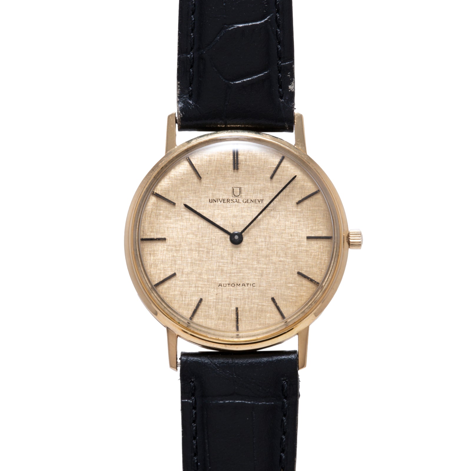 Universal Genève 'Linen' Dress Watch