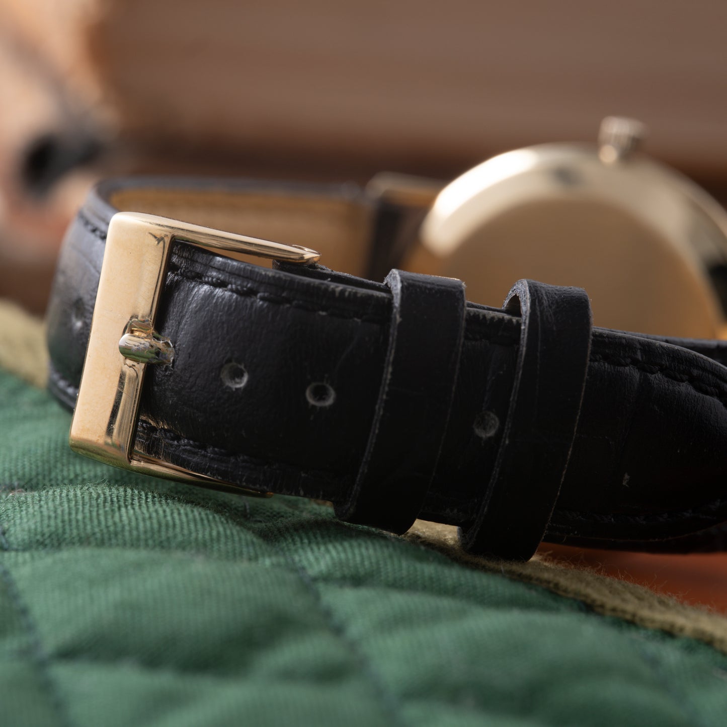 Universal Genève 'Linen' Dress Watch