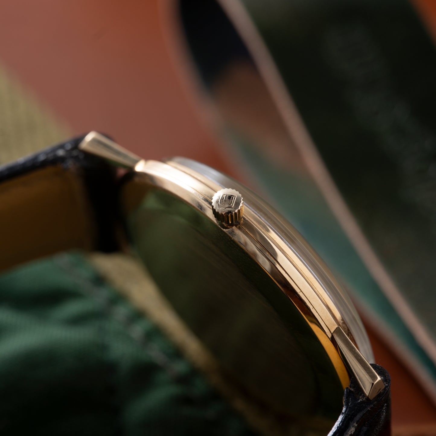 Universal Genève 'Linen' Dress Watch