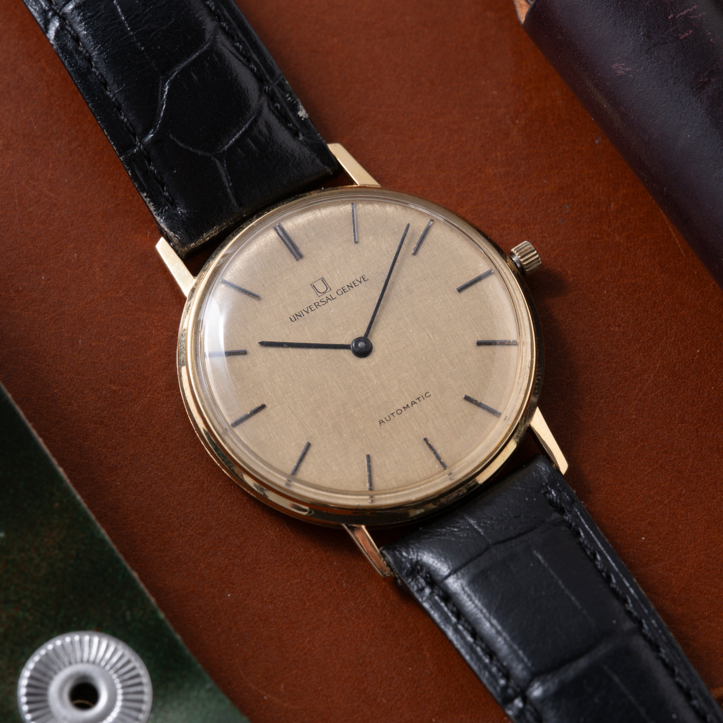 Universal Genève 'Linen' Dress Watch – Analog:Shift