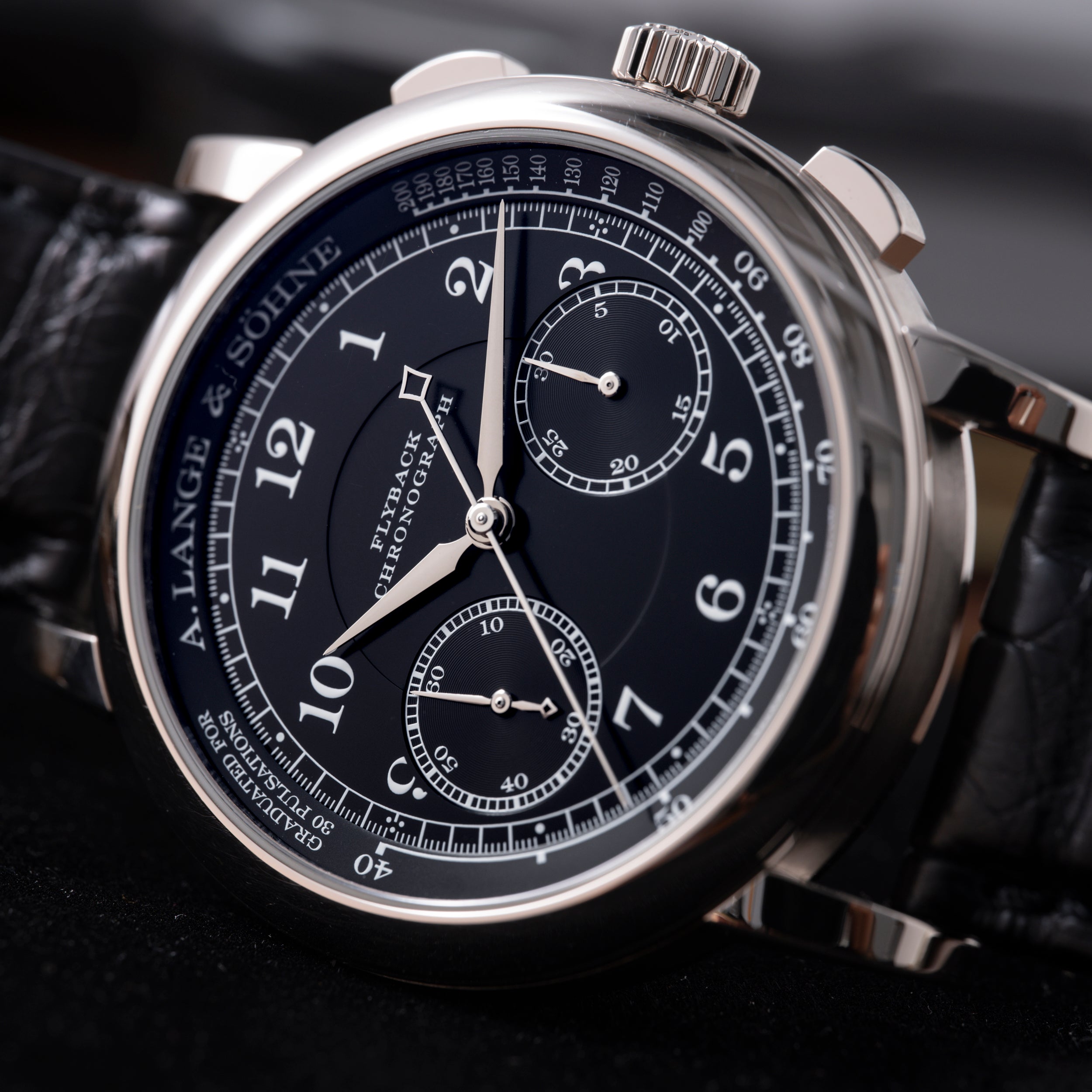 60s- ファーマーズ 細畝コーデュロイ ブラック A. Lange & Söhne 1815 Chronograph – Analog:Shift