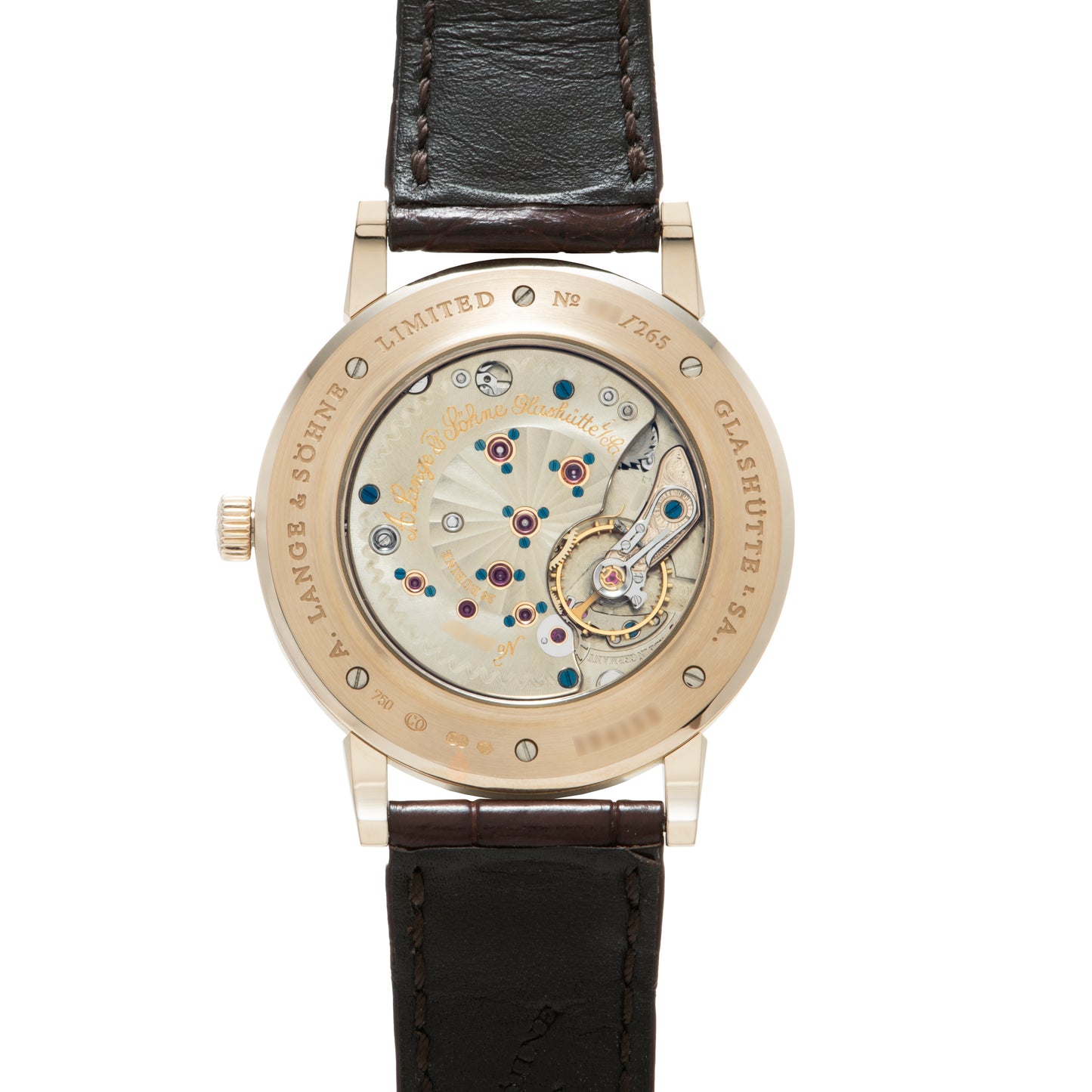 A. Lange & Söhne 1815 Moon Phase “Homage to F. A. Lange” in Honeygold