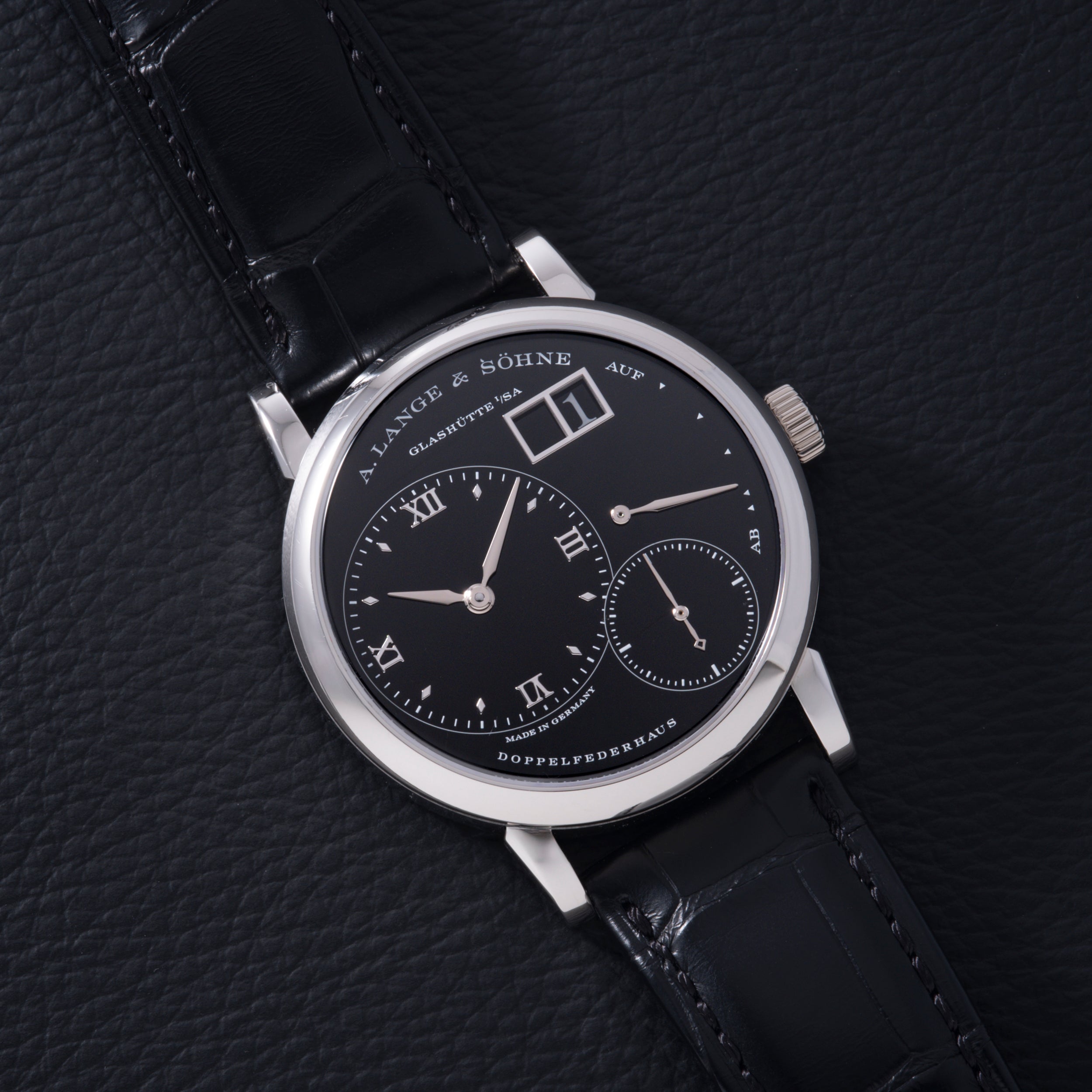 A. Lange & Söhne Little Lange 1 'Onyx' – Analog:Shift