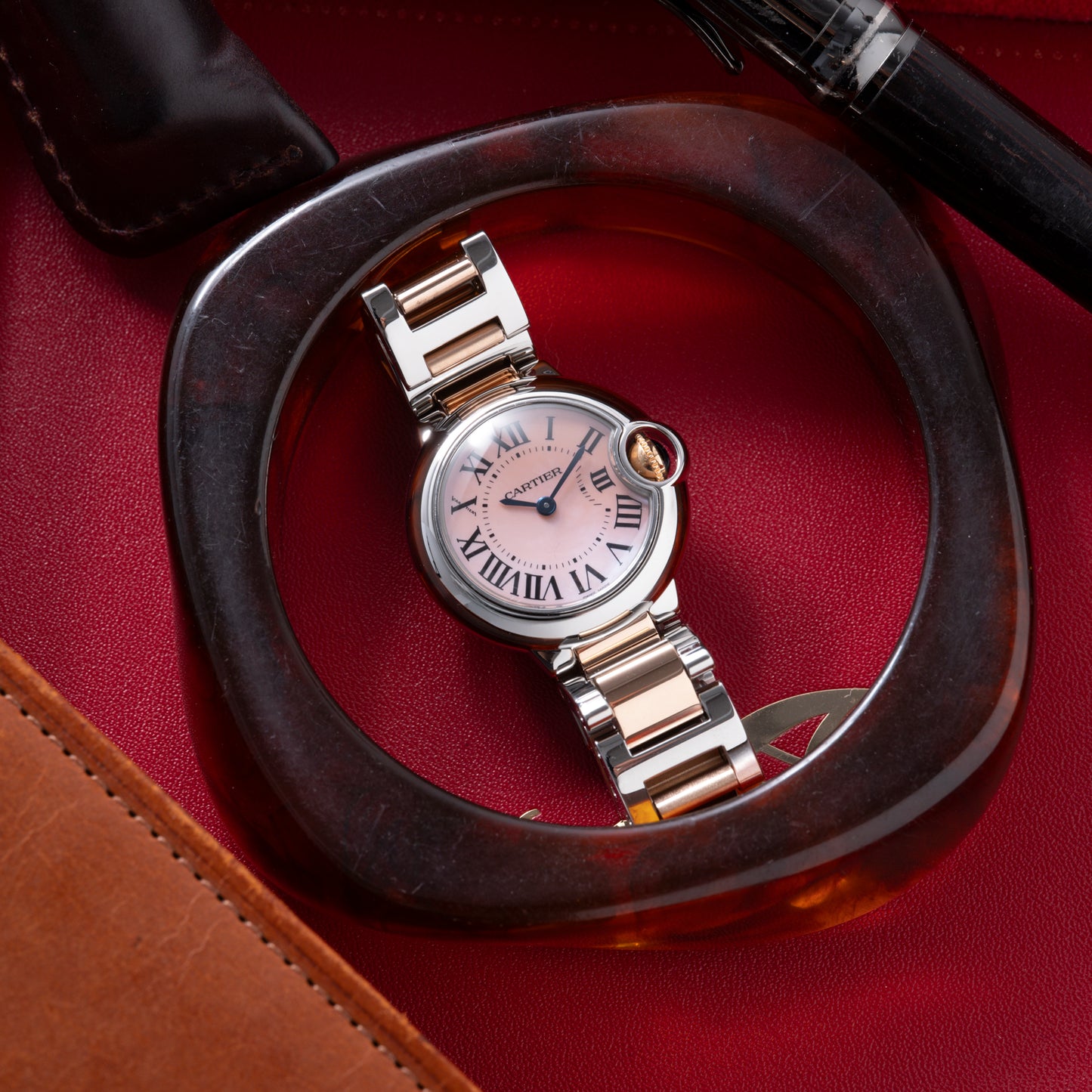 Cartier Ballon Bleu Two-Tone 'Pink MOP'