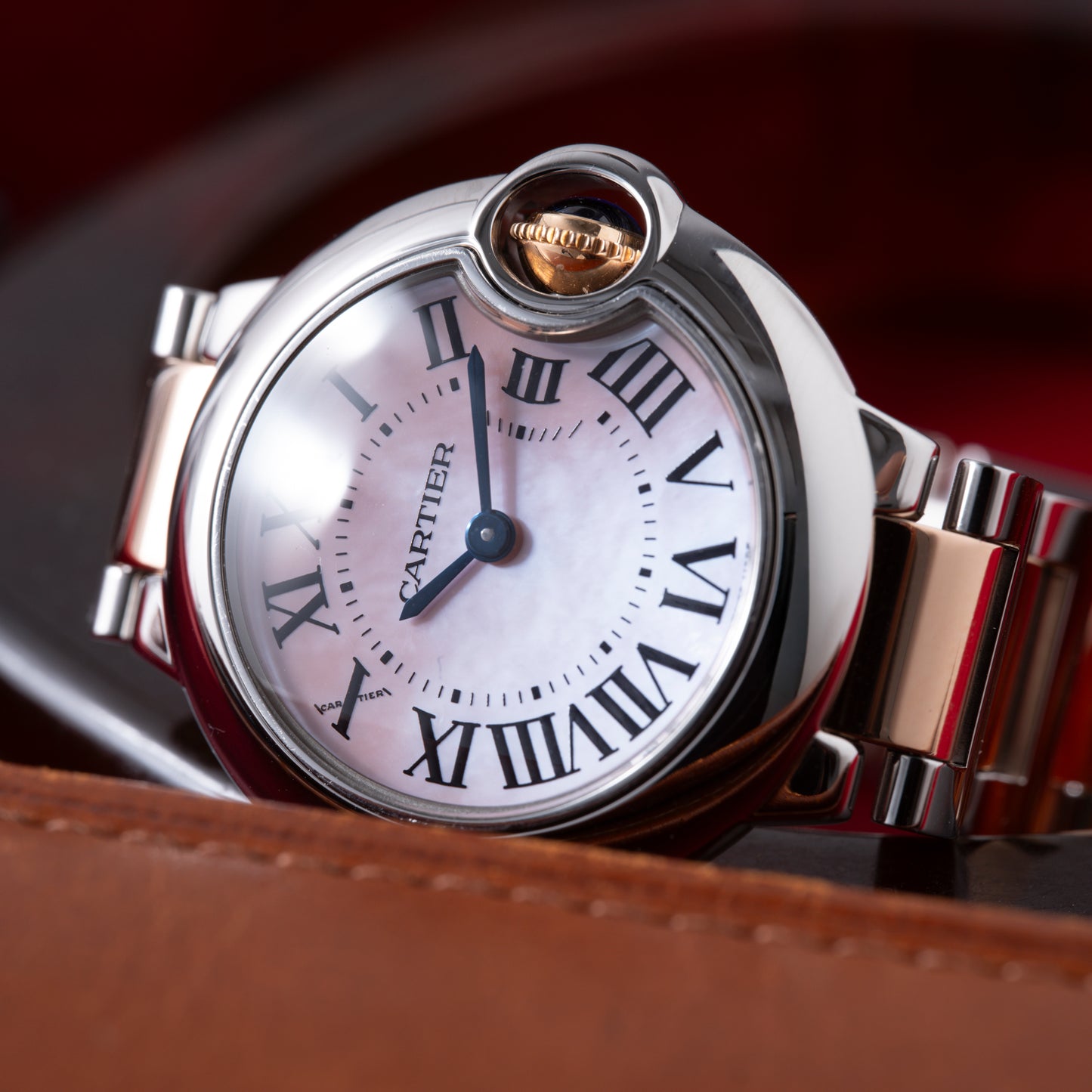 Cartier Ballon Bleu Two-Tone 'Pink MOP'