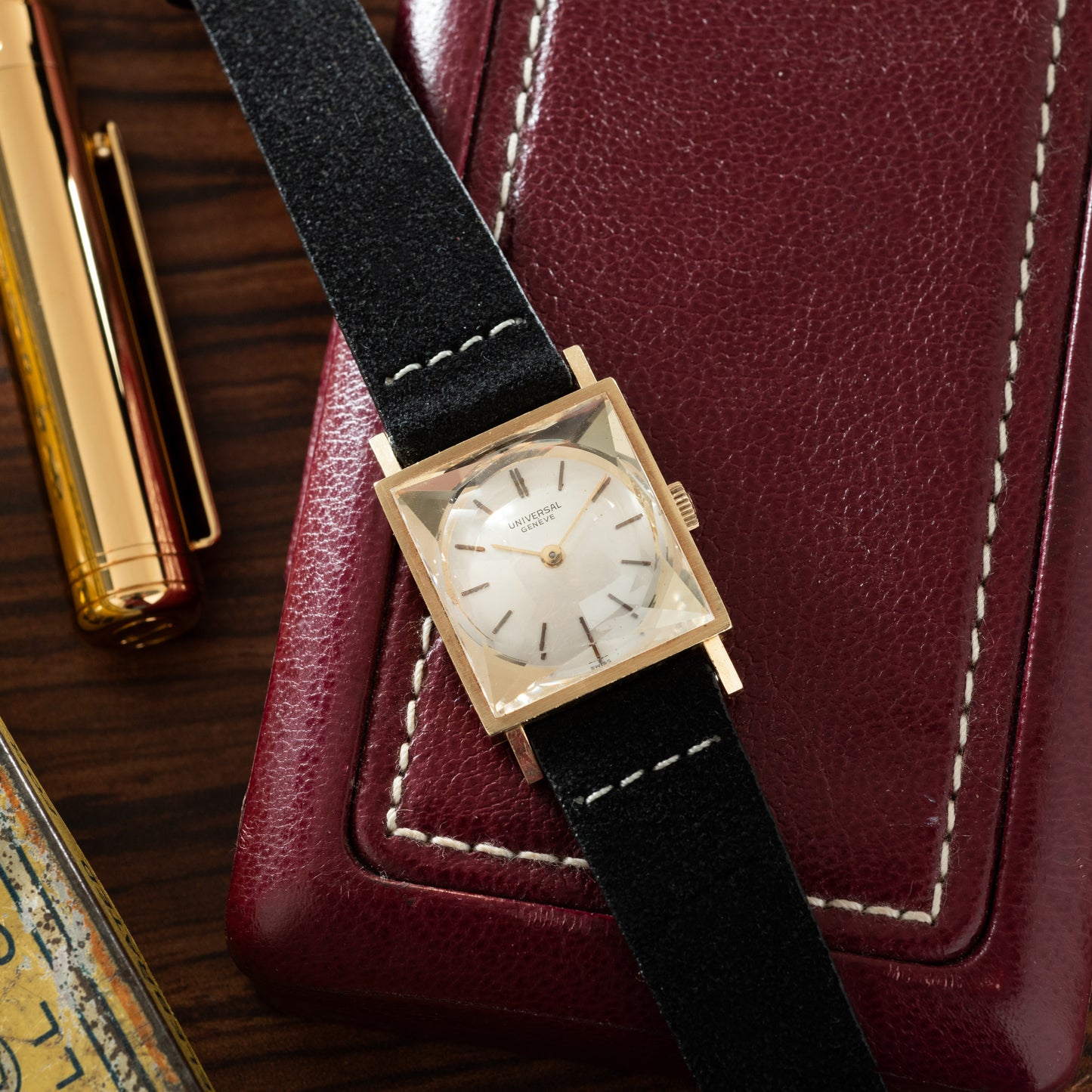 Universal Genève Faceted Star Crystal Watch
