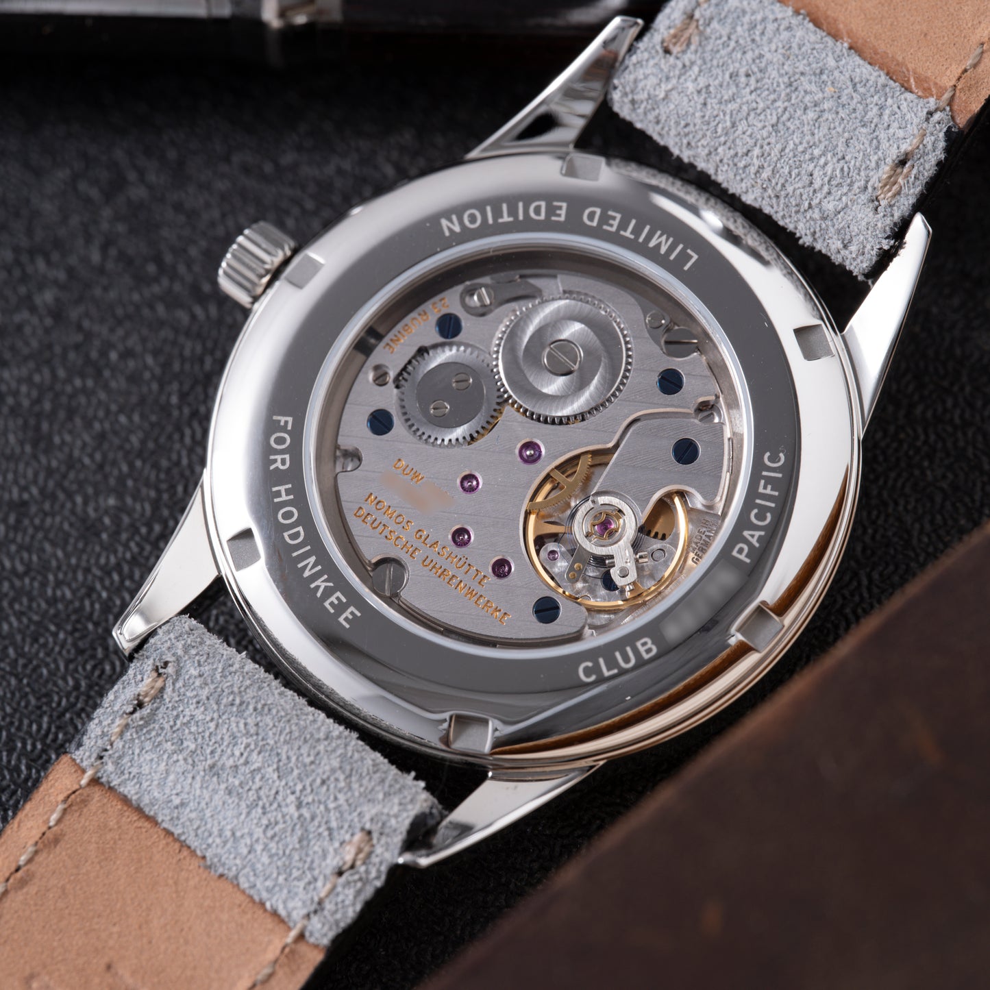 NOMOS Glashutte Club Date 38 for HODINKEE