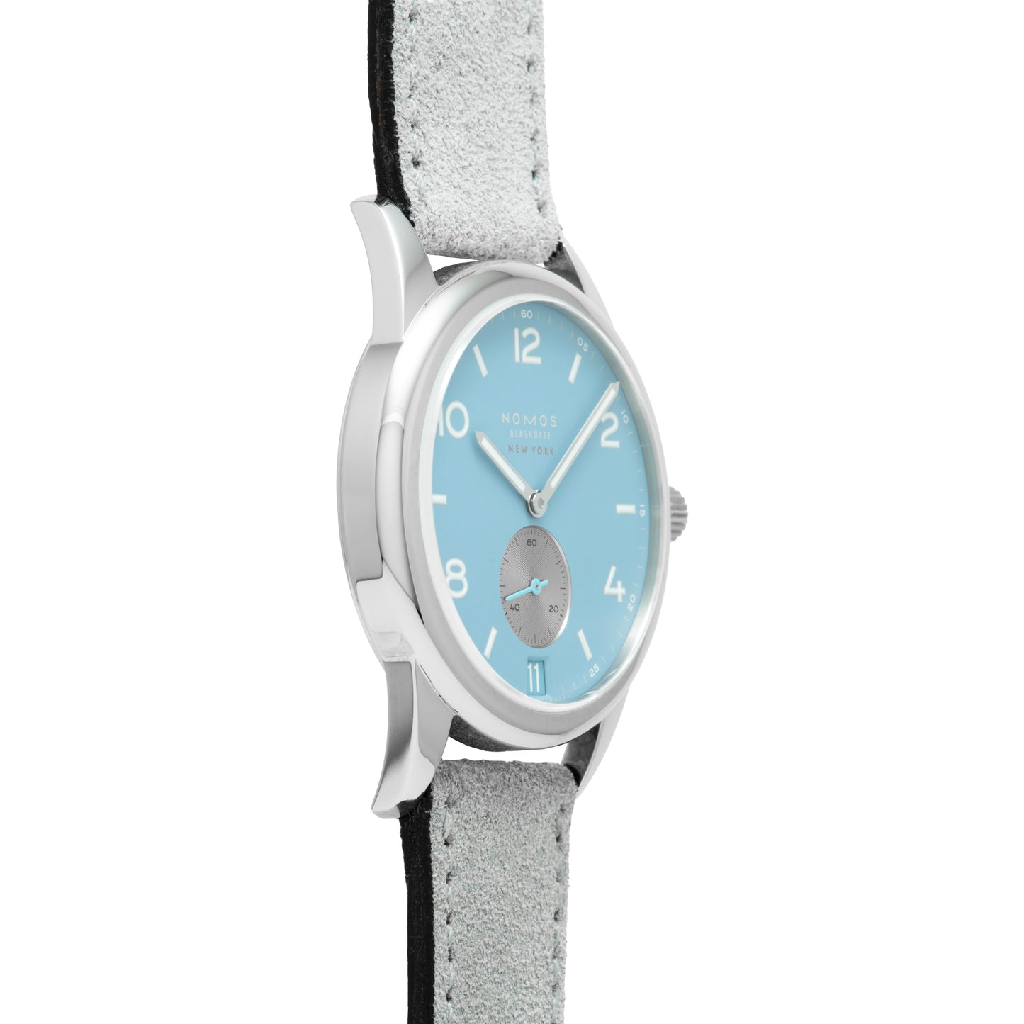 NOMOS Glashutte Club Date 38 for HODINKEE