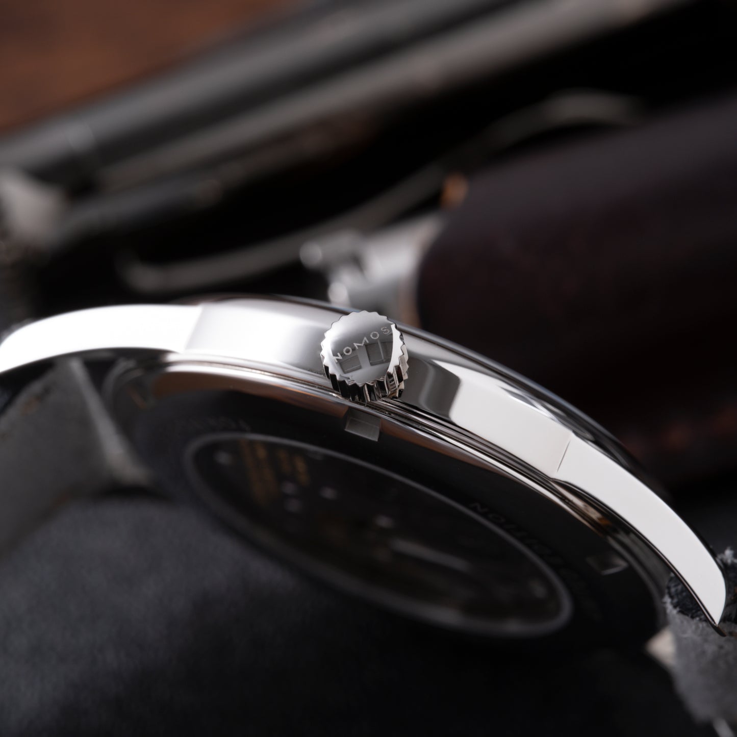 NOMOS Glashutte Club Date 38 for HODINKEE