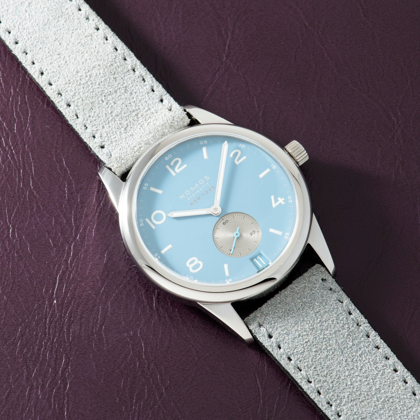 NOMOS Glashutte Club Date 38 for HODINKEE