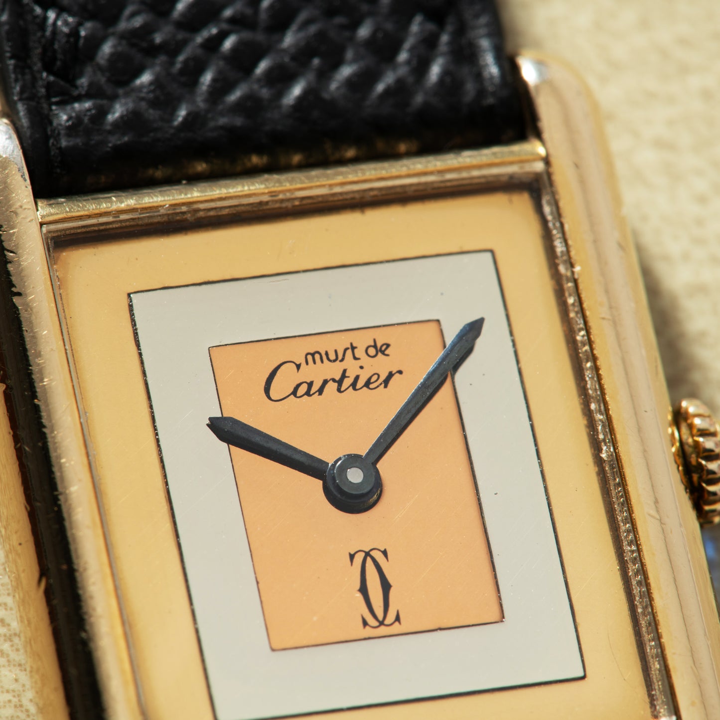 Cartier 'Must De Cartier' Tri-Tone Tank