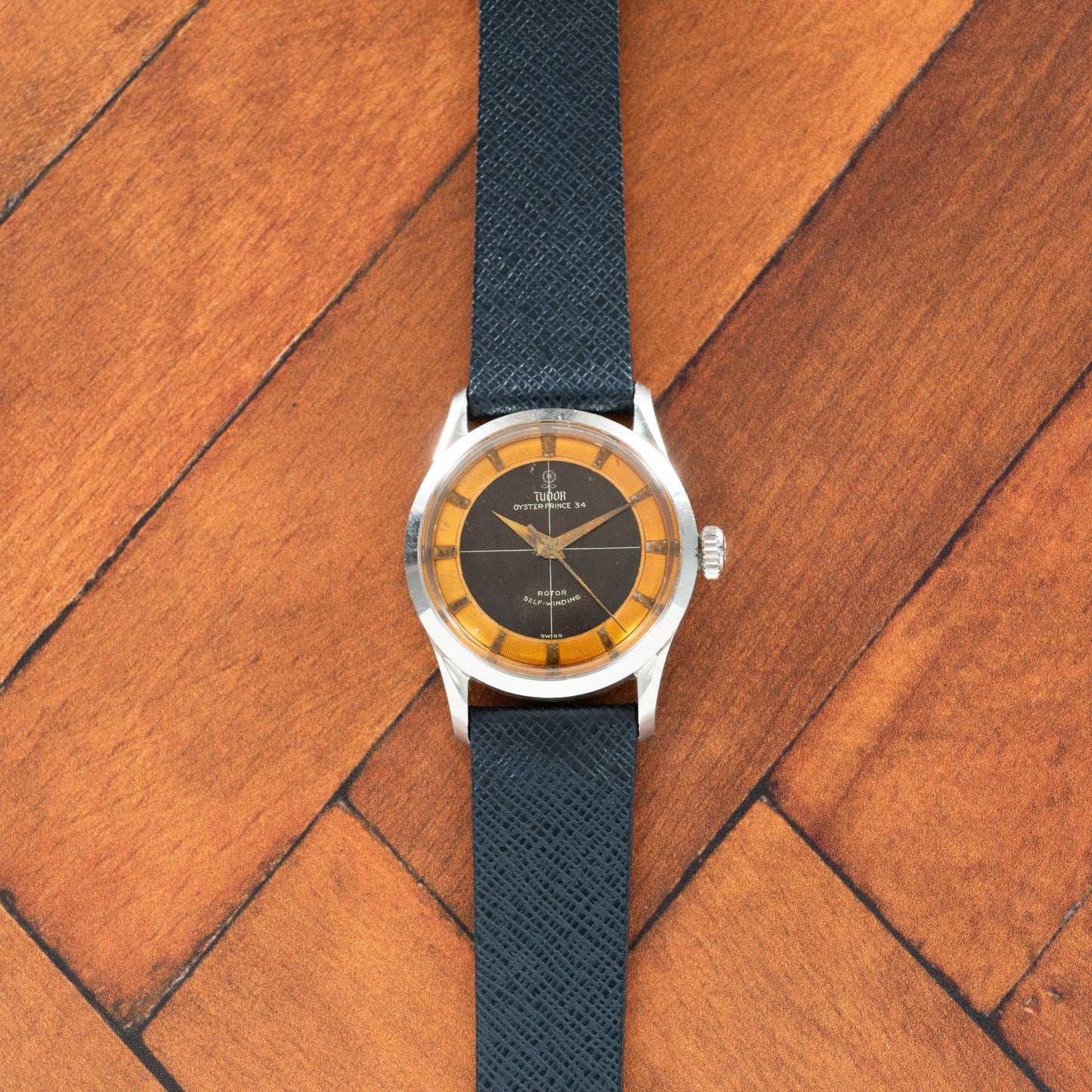 Tudor Oyster Prince Tropical "Tuxedo"