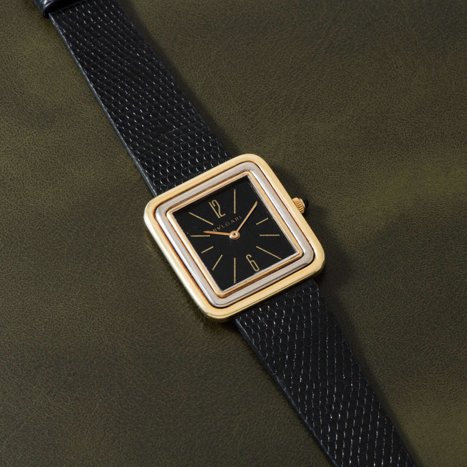 Bvlgari Two-Tone Stepped Case by Gérald Genta