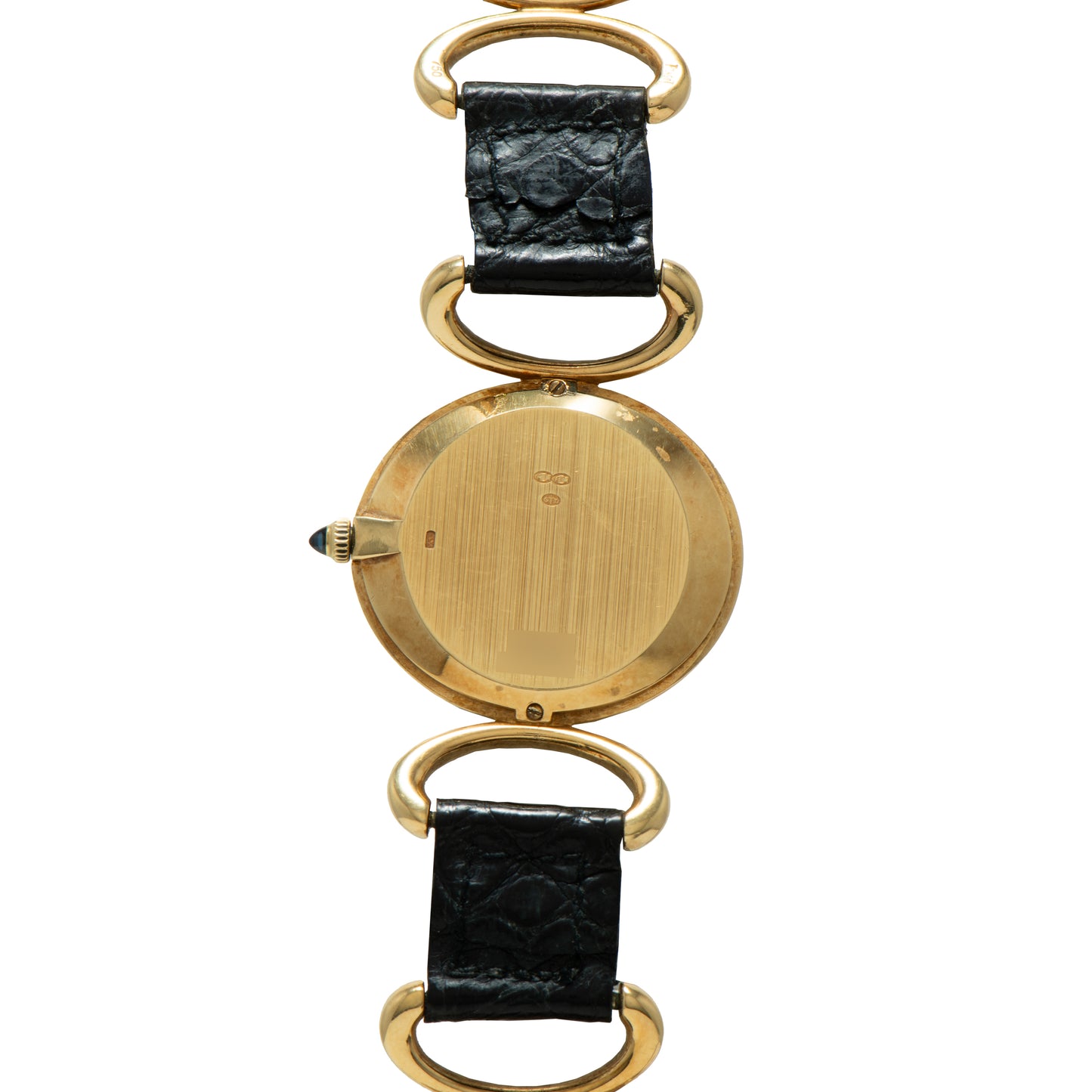 Piaget Oval Onyx 'Belt' Dress Watch