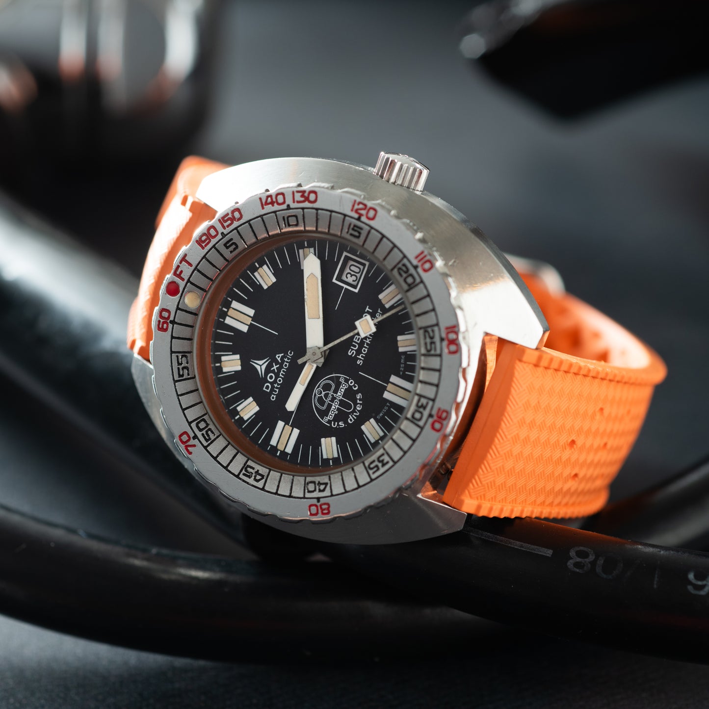 DOXA Sub 300T Sharkhunter 'Aqua-Lung'