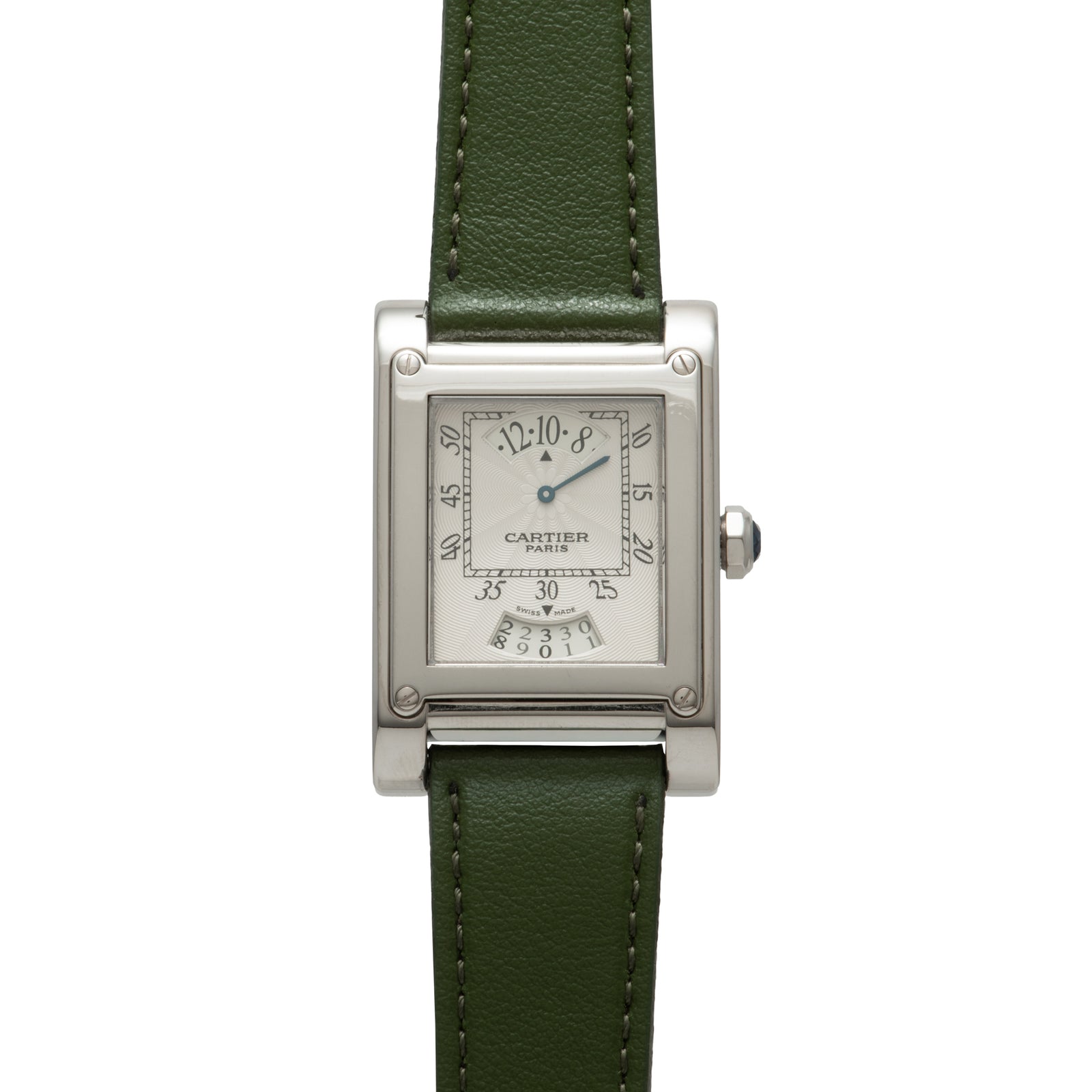Cartier CPCP Tank À Vis 'Wandering Hours'