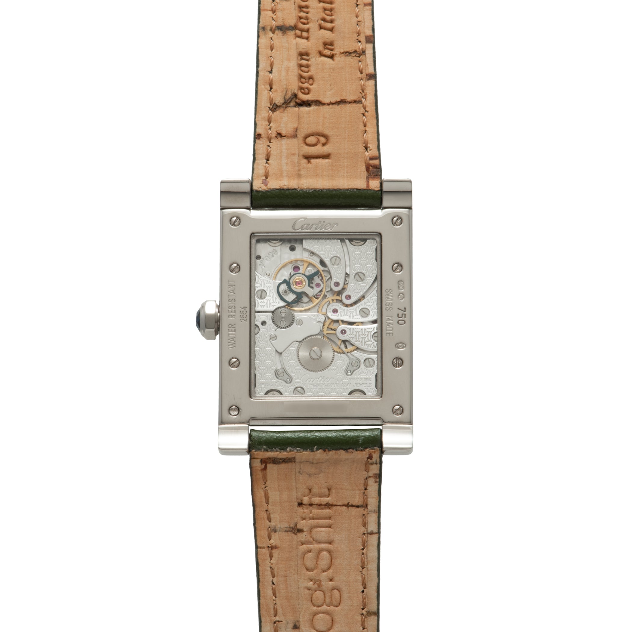 Cartier CPCP Tank À Vis 'Wandering Hours' – Analog:Shift