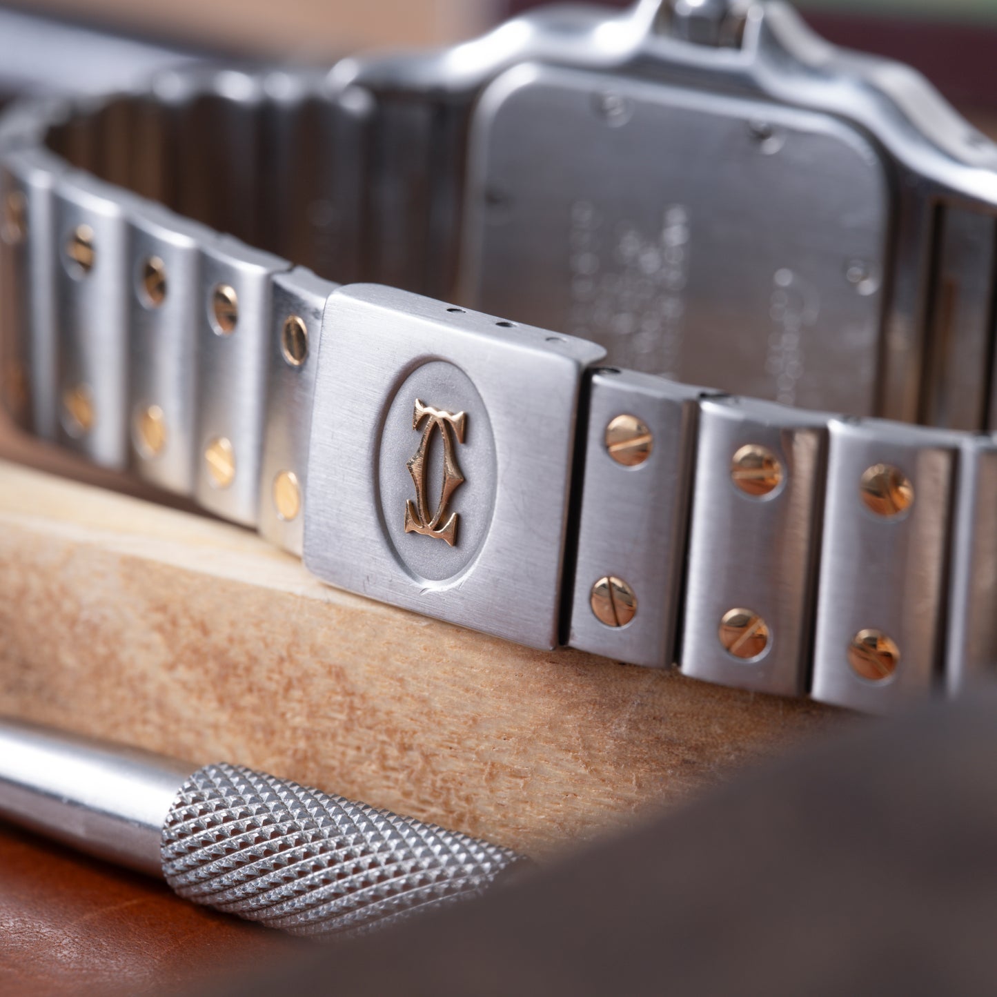 Cartier Santos de Cartier Galbée Two-Tone
